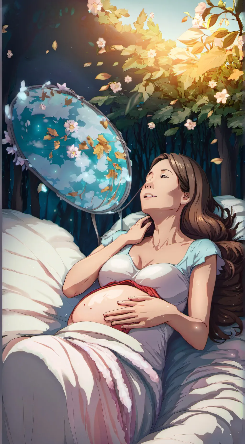 ai character: Sarah Walter background