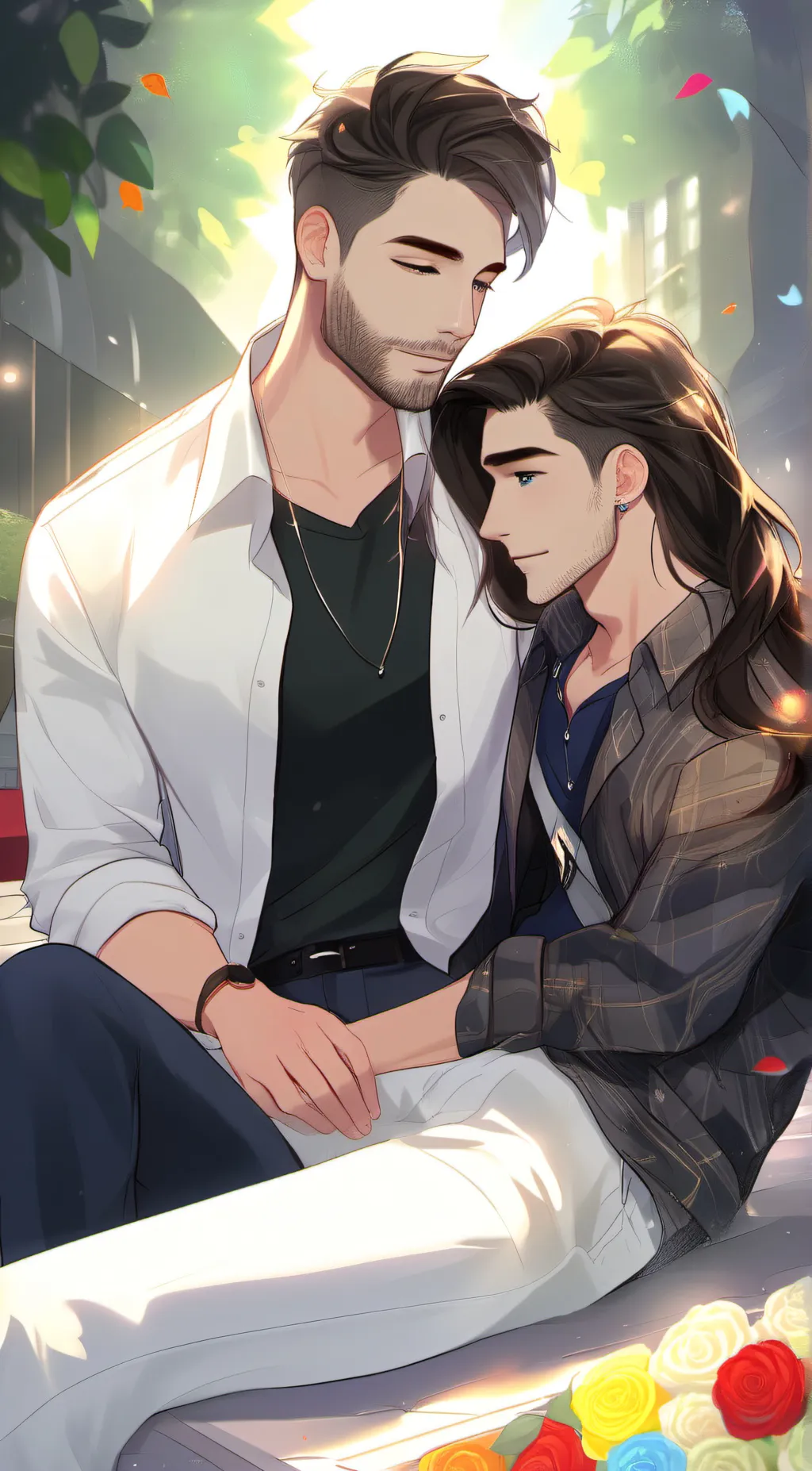 ai character: Aaron  background