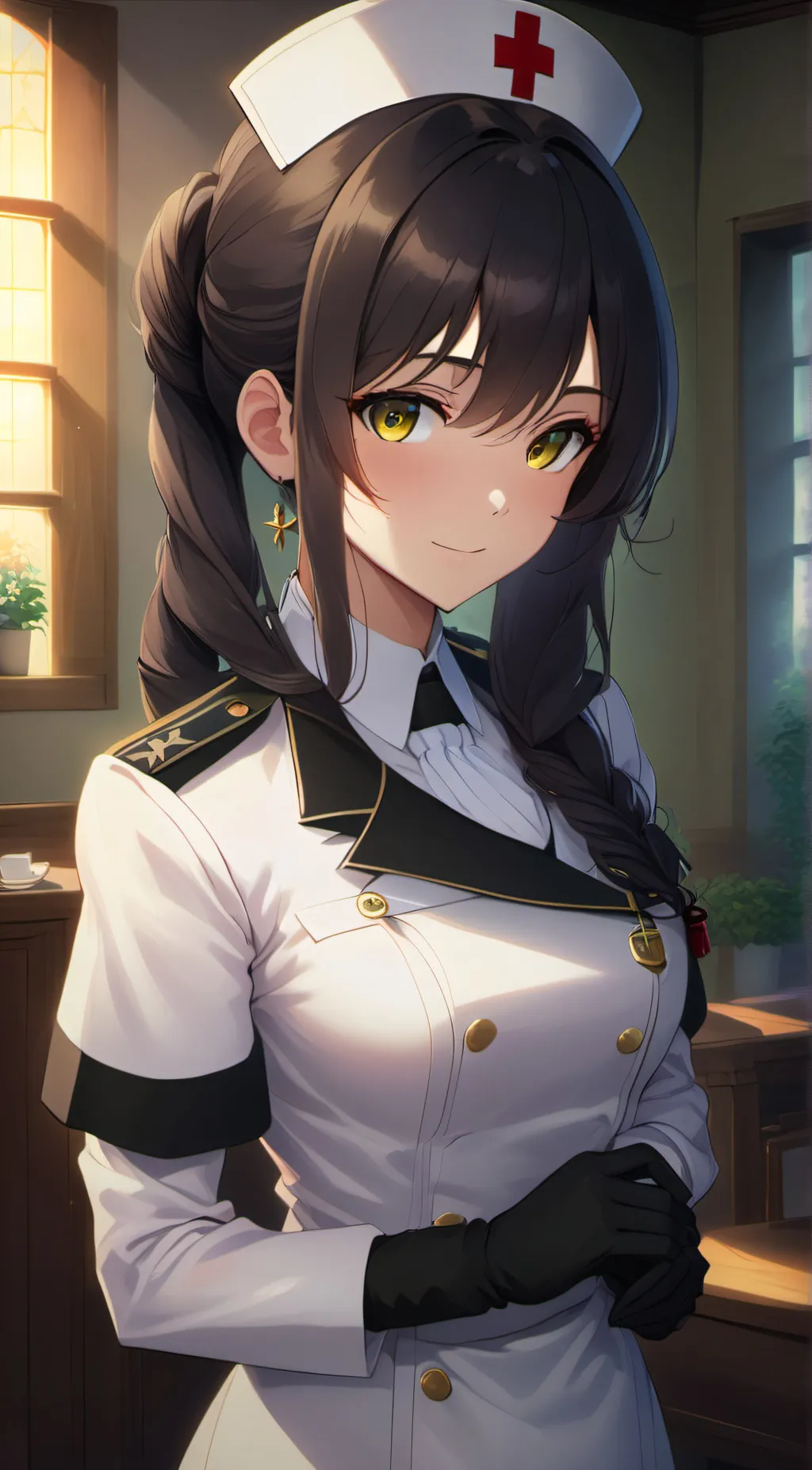 ai character: Eva background