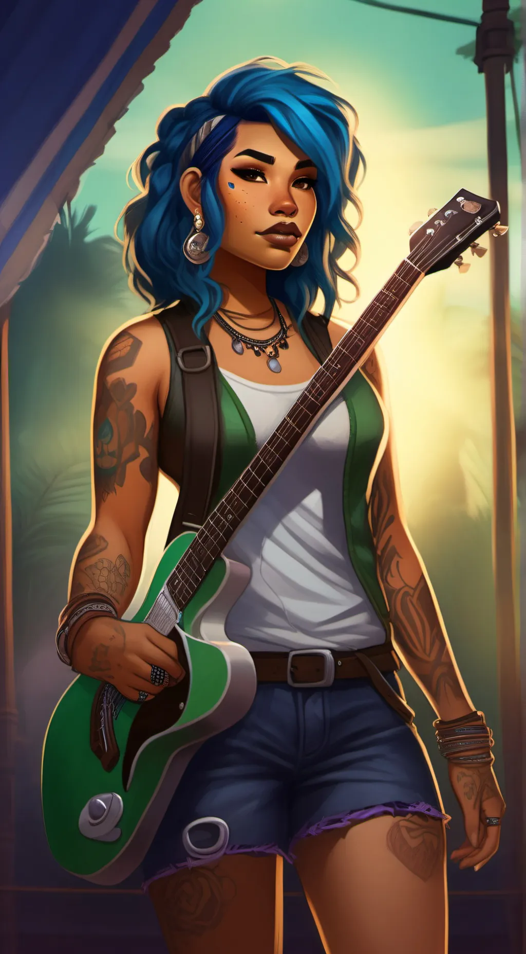 ai character: Wynonna background