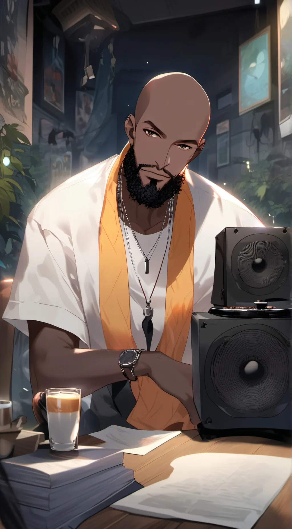 ai character: Kelly  background