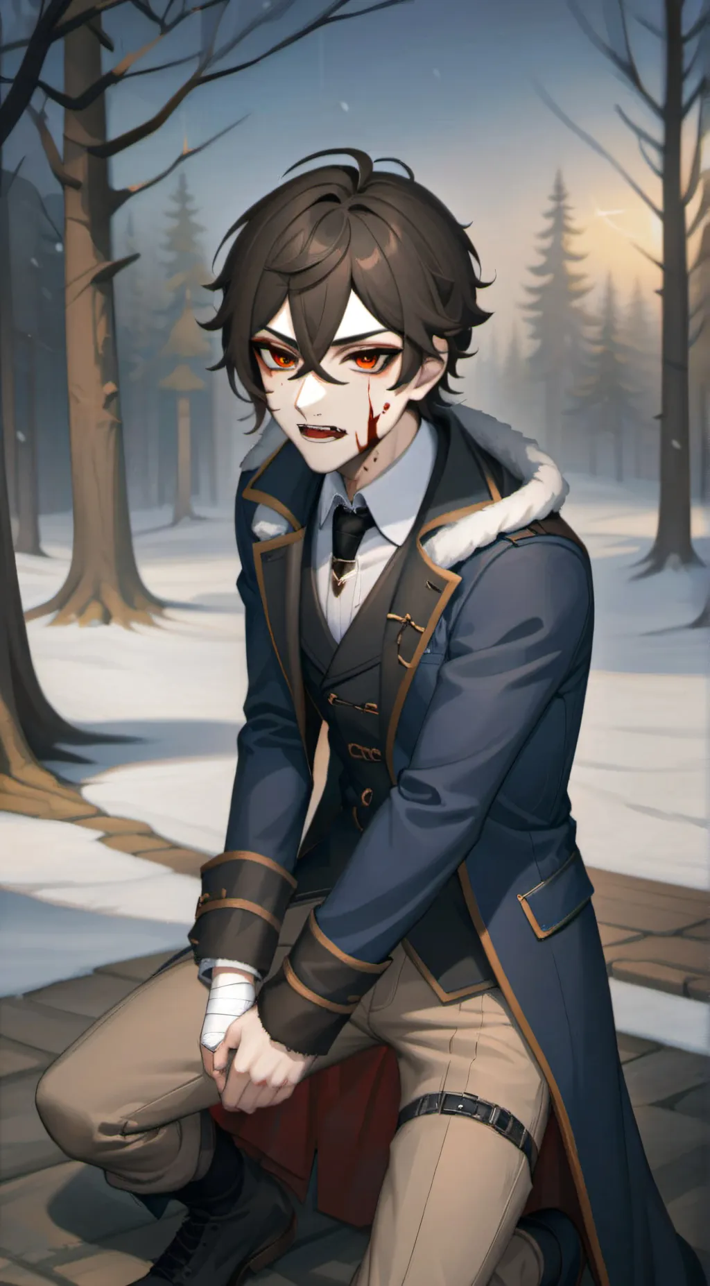 ai character: Ethan background