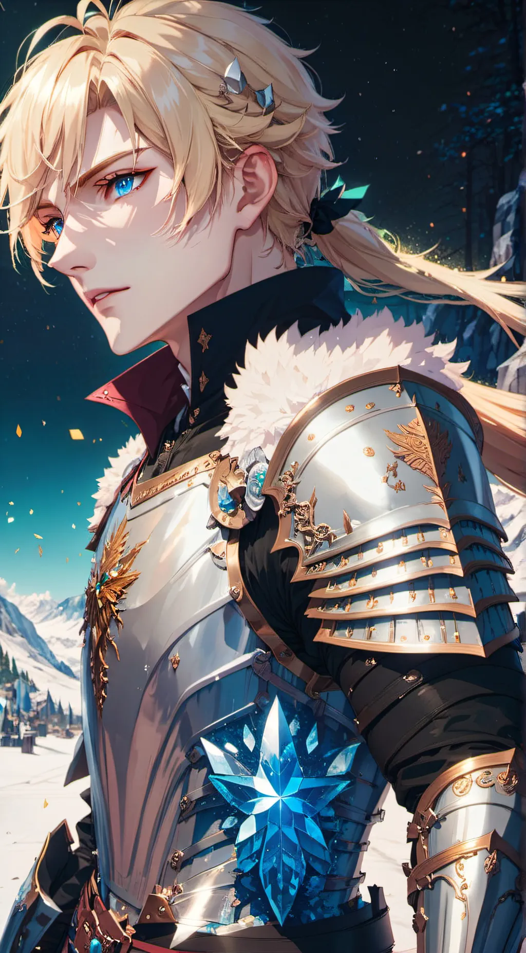 ai character: Everest background