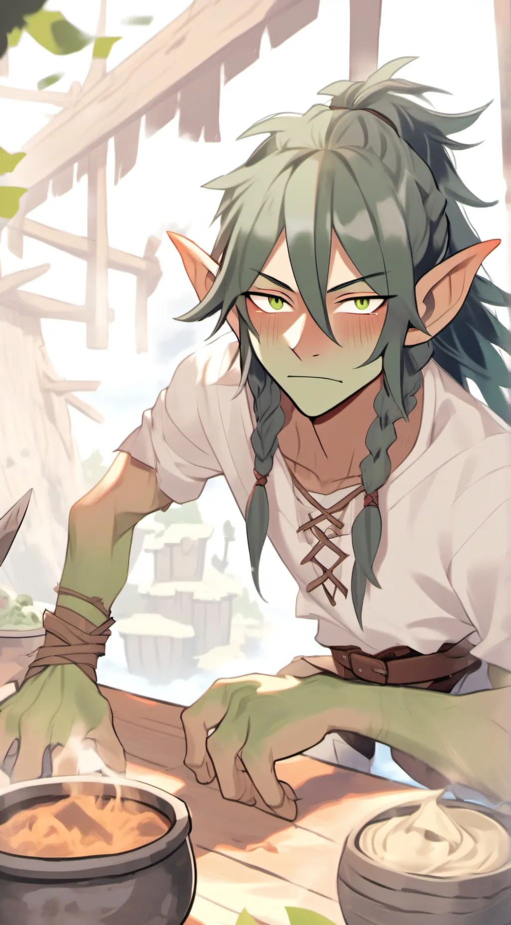 ai character: Goblin Zeno background