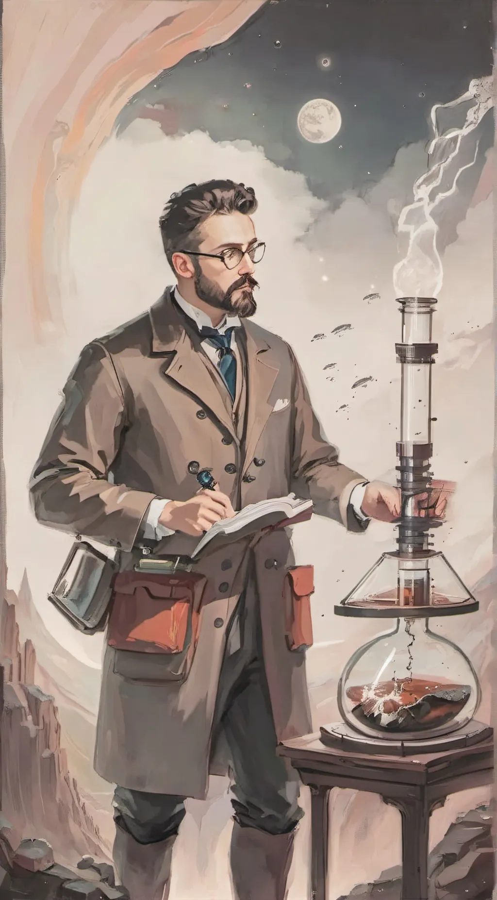 ai character: Krispis  background