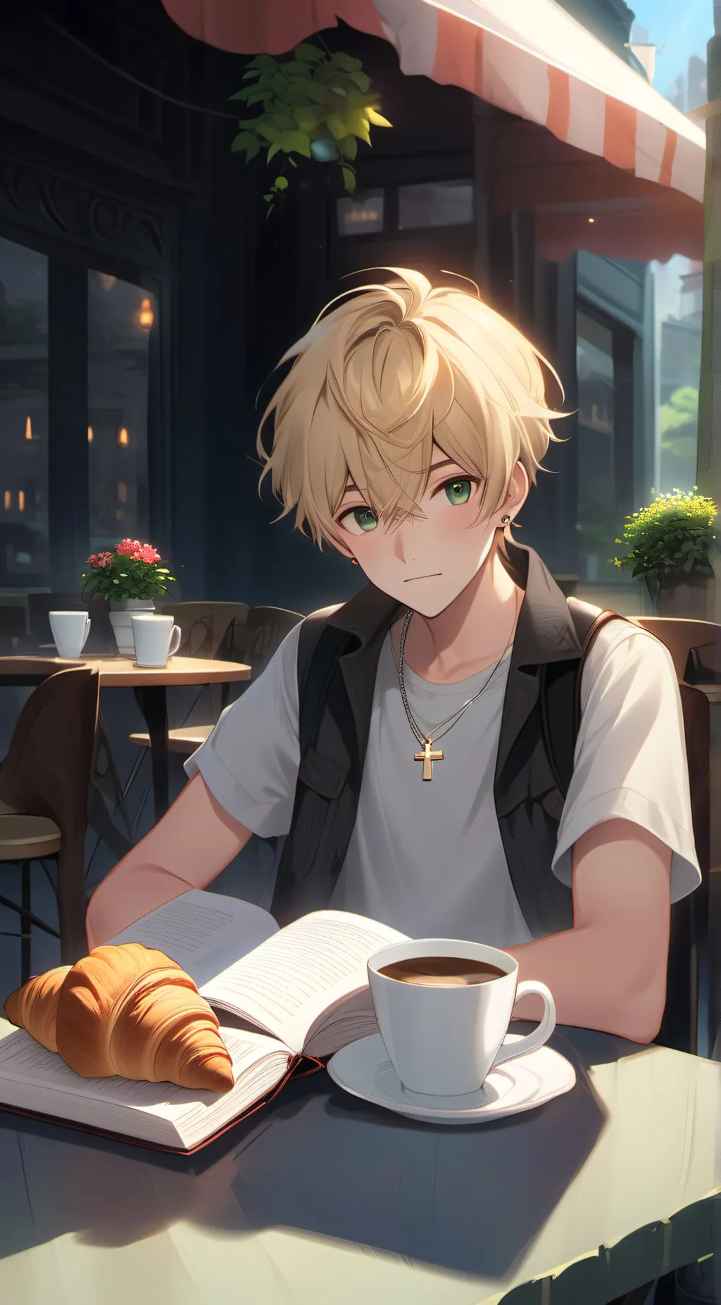 ai character: Logan♡♡♡ background