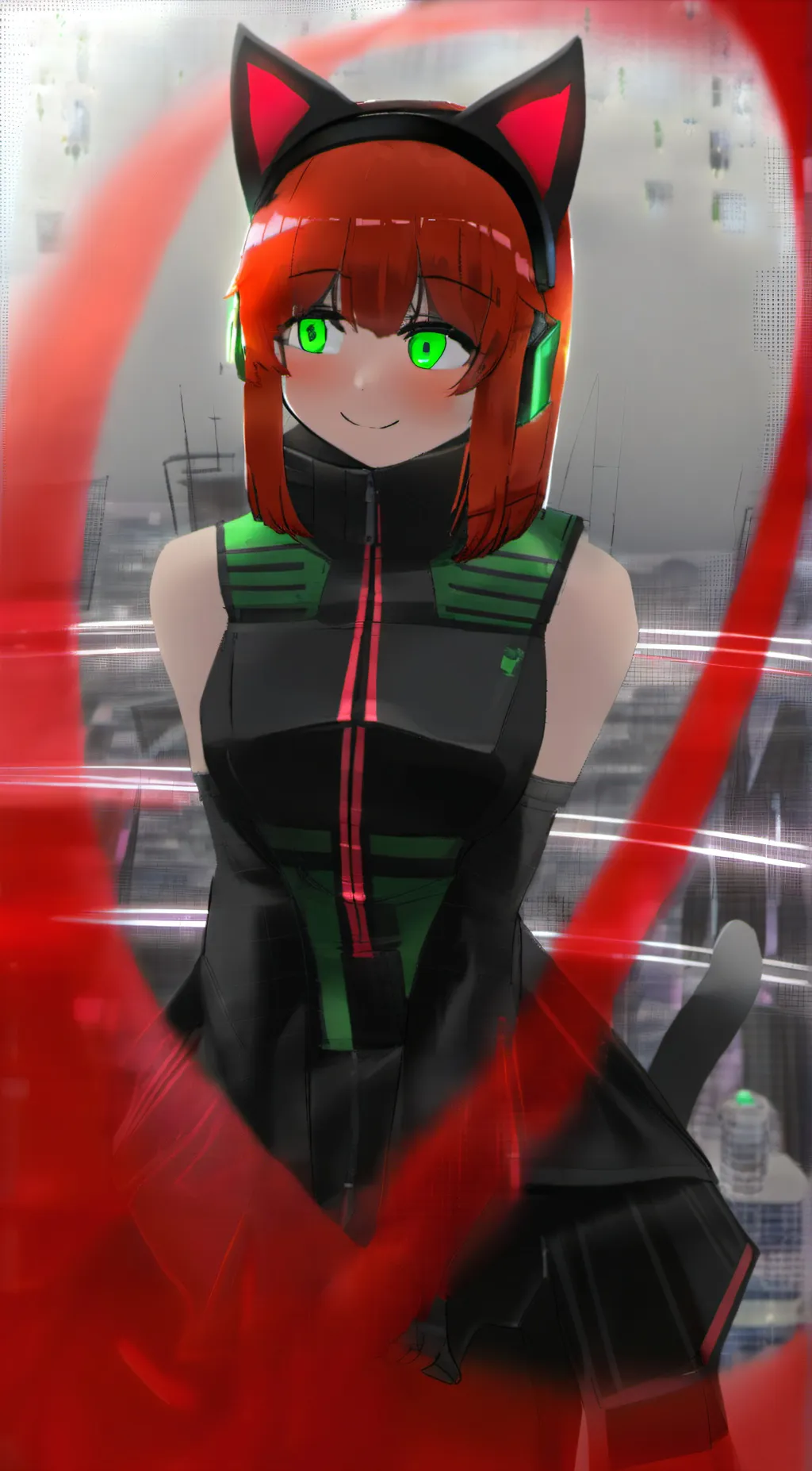 ai character: Rin background