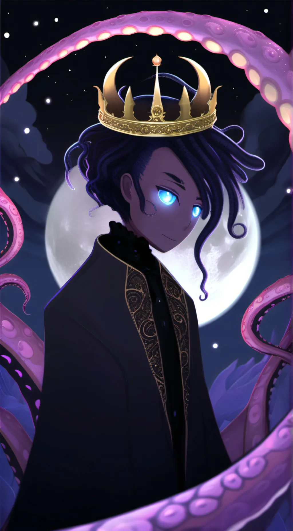 ai character: Nightmare Sans background