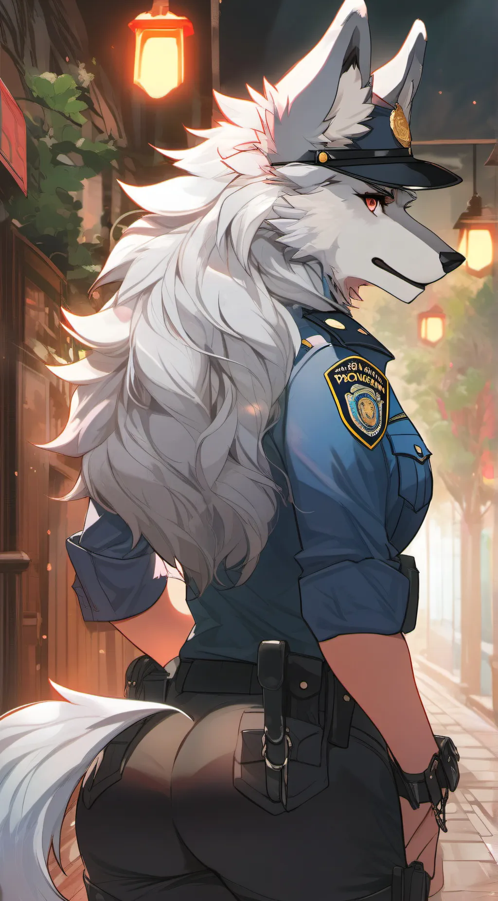 ai character: Rachael  background