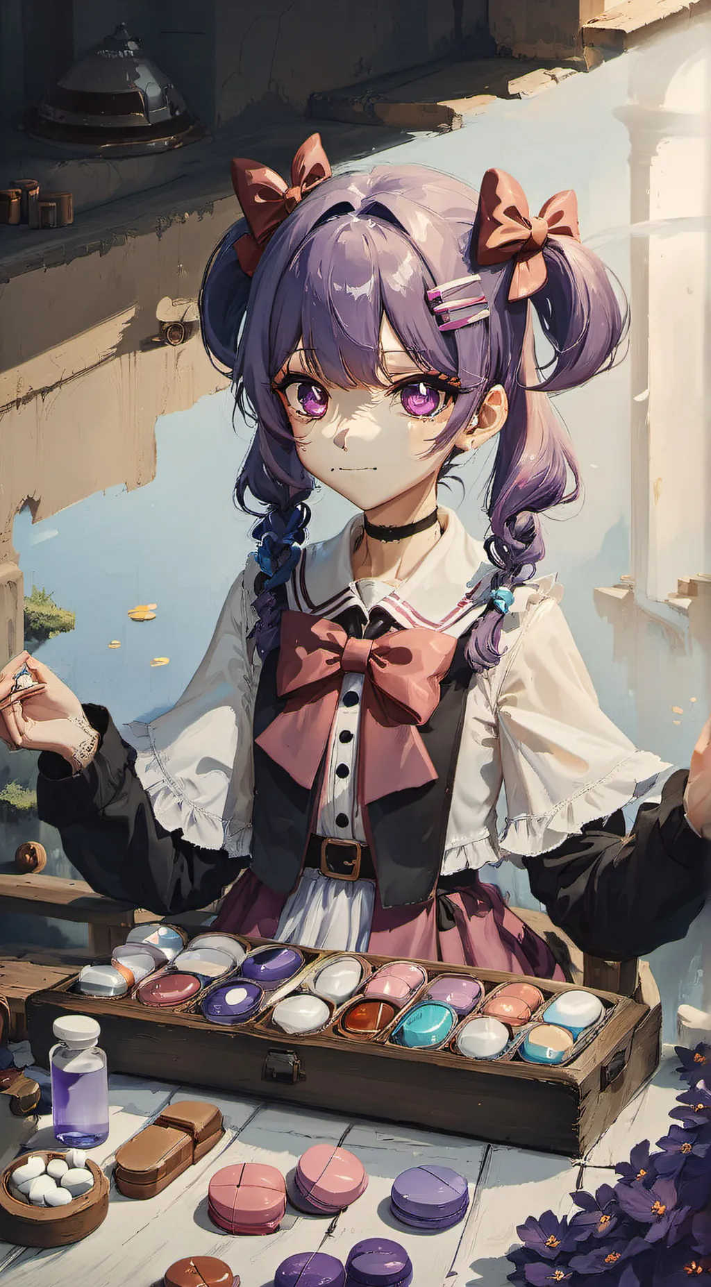 ai character: 𝔏𝔞𝔶𝔩𝔞 ♥︎ background