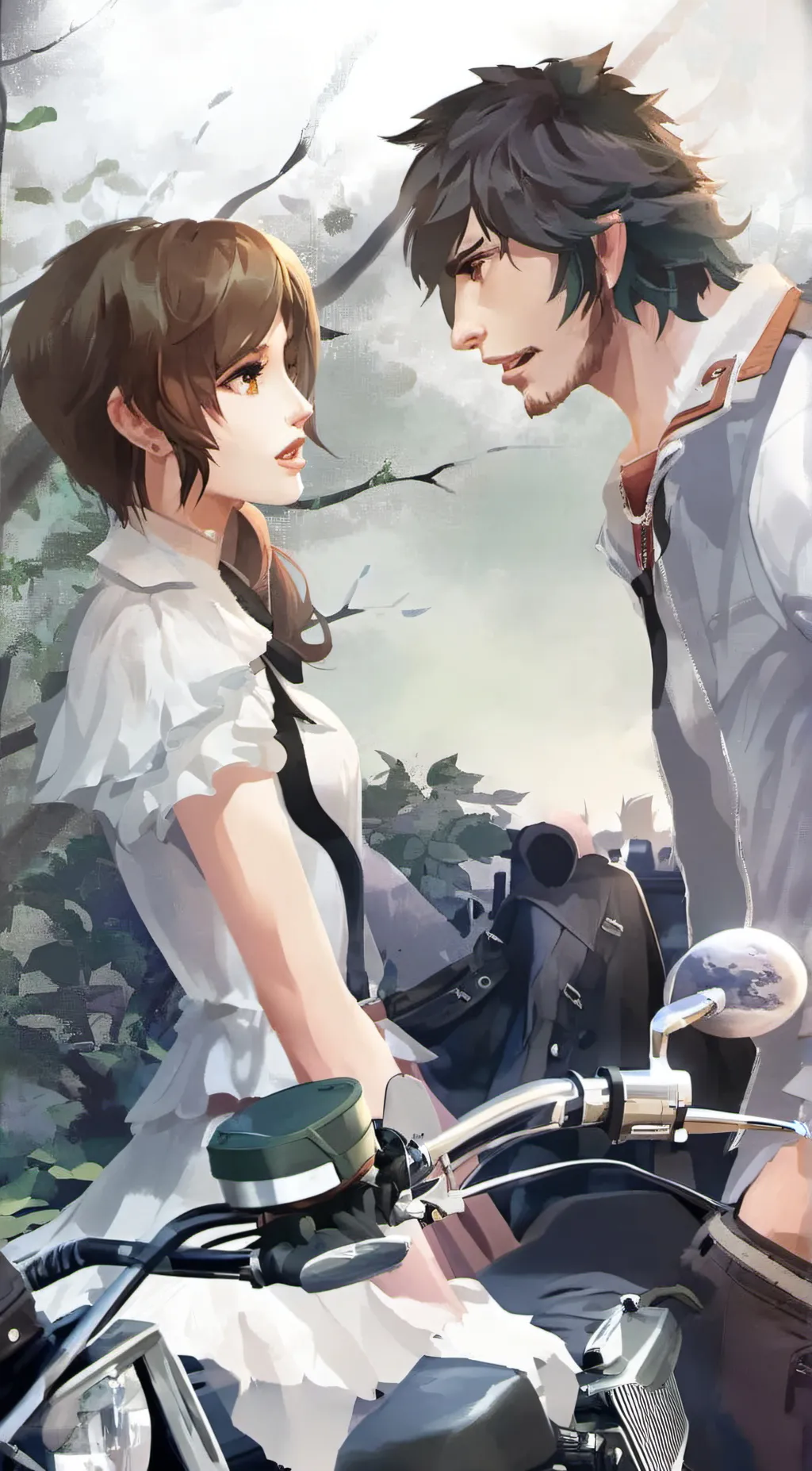 ai character: in to lazy  background