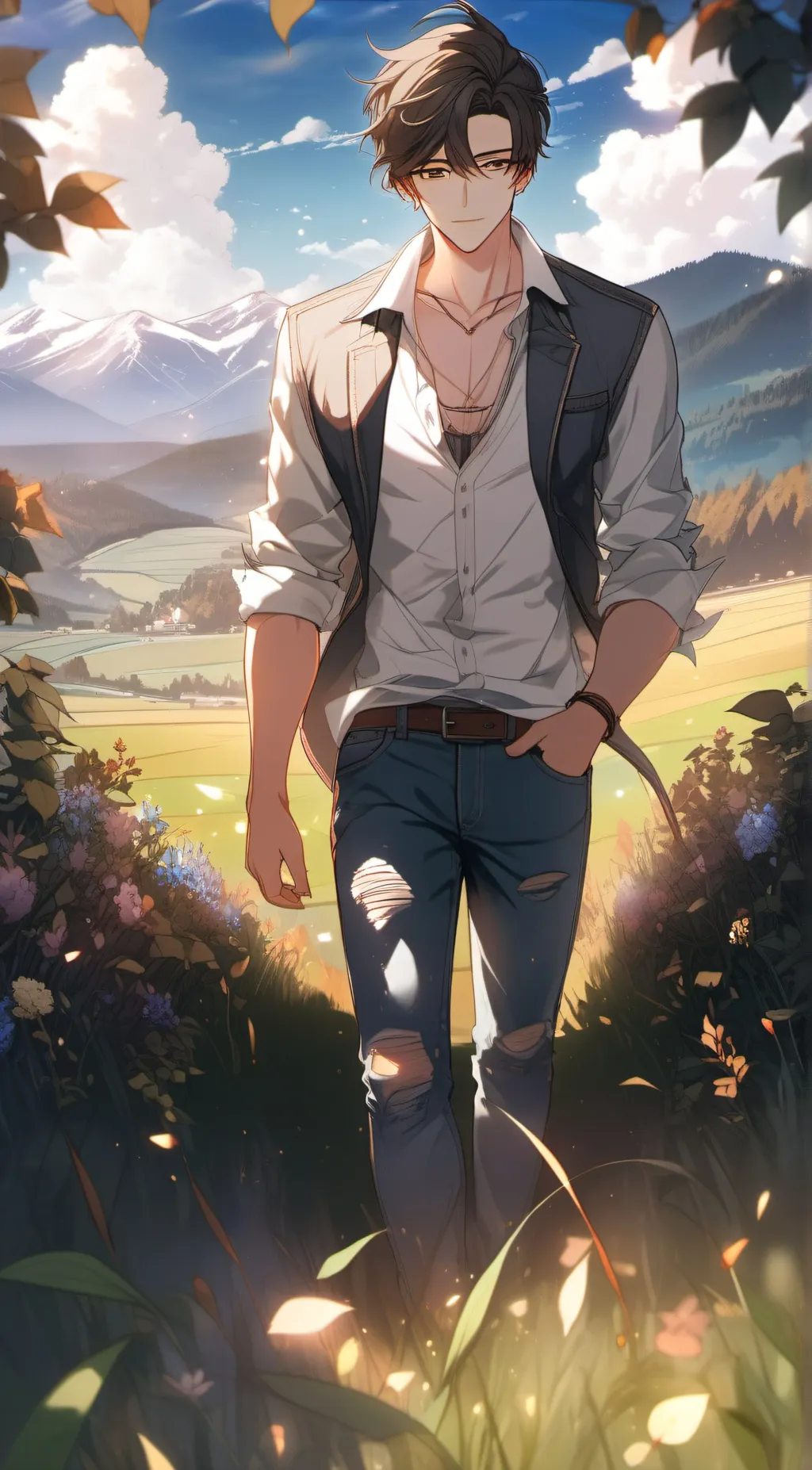 ai character: Dylan background