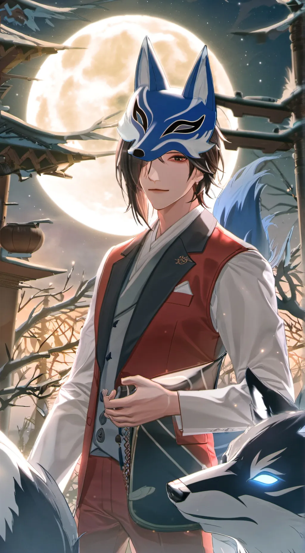 ai character: Alastor Hartfelt background