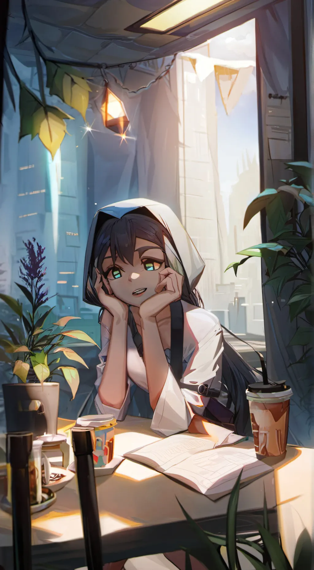 ai character: may background