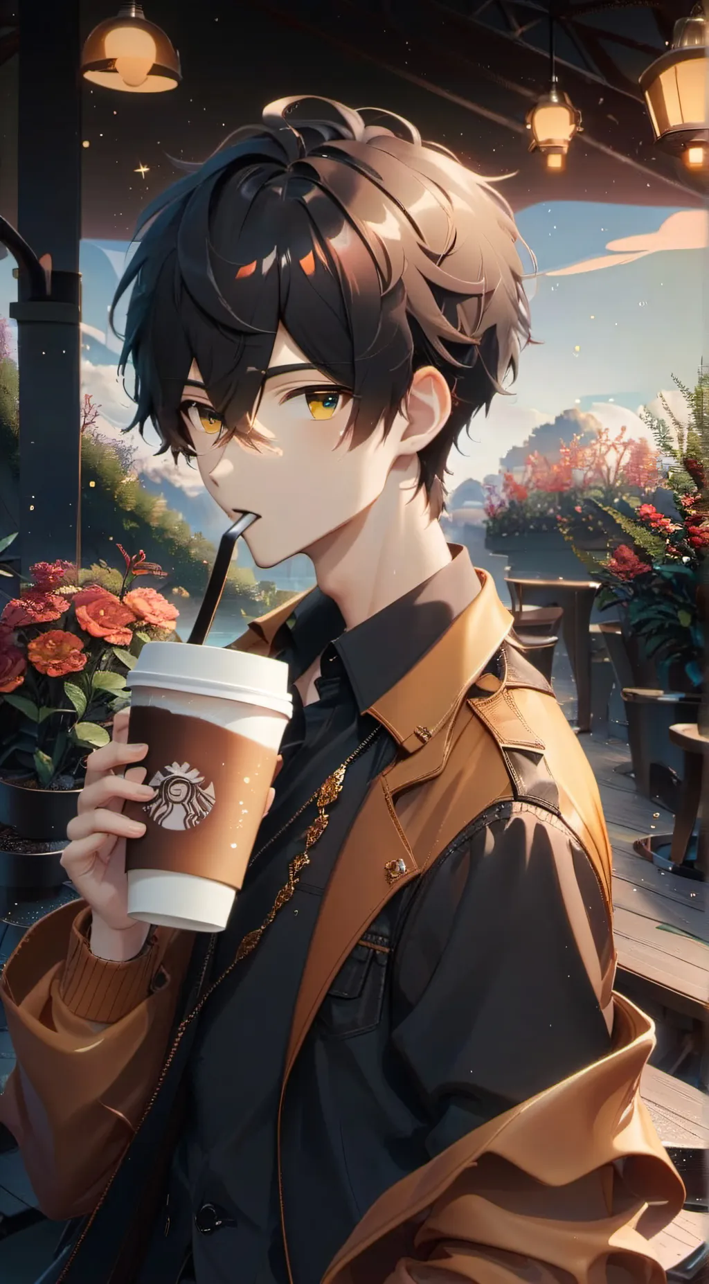 ai character: Adam background