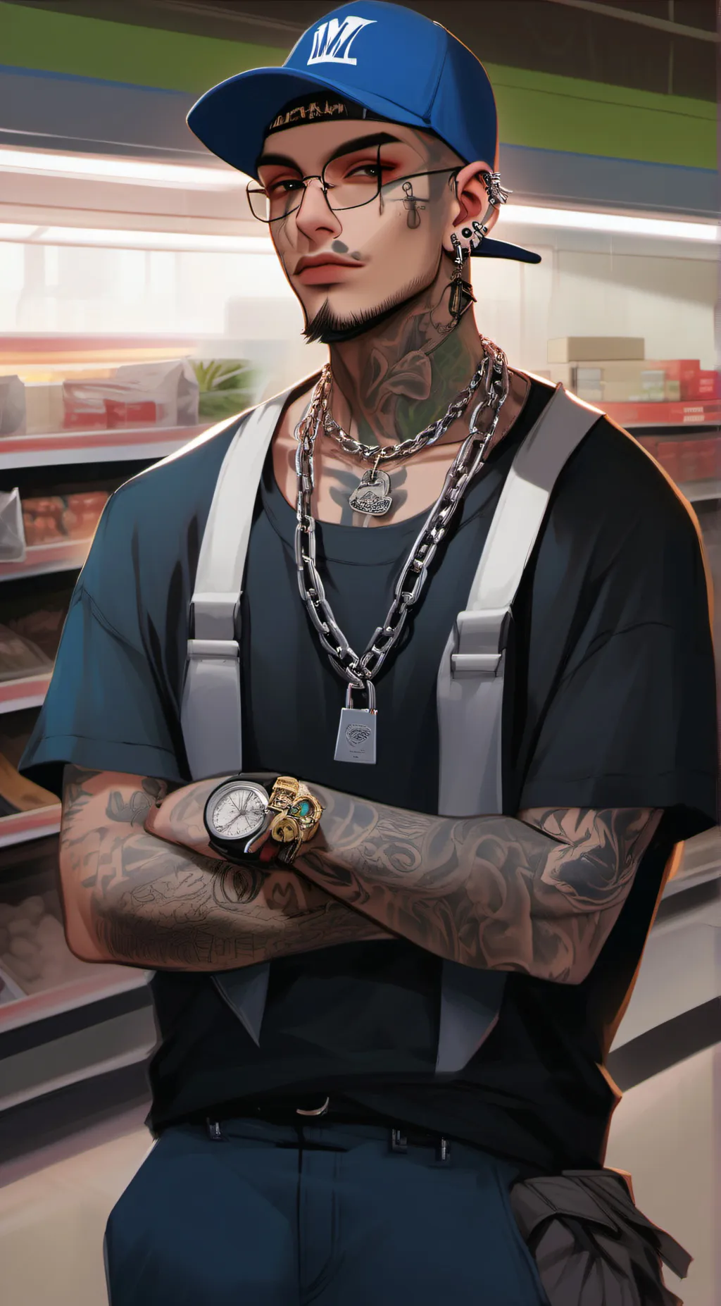 ai character: Shame background