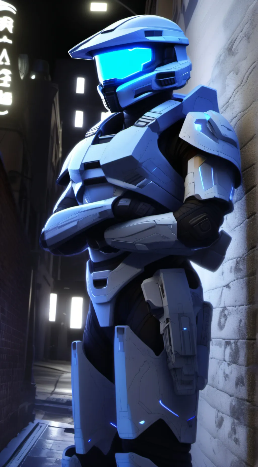 ai character: Frost background