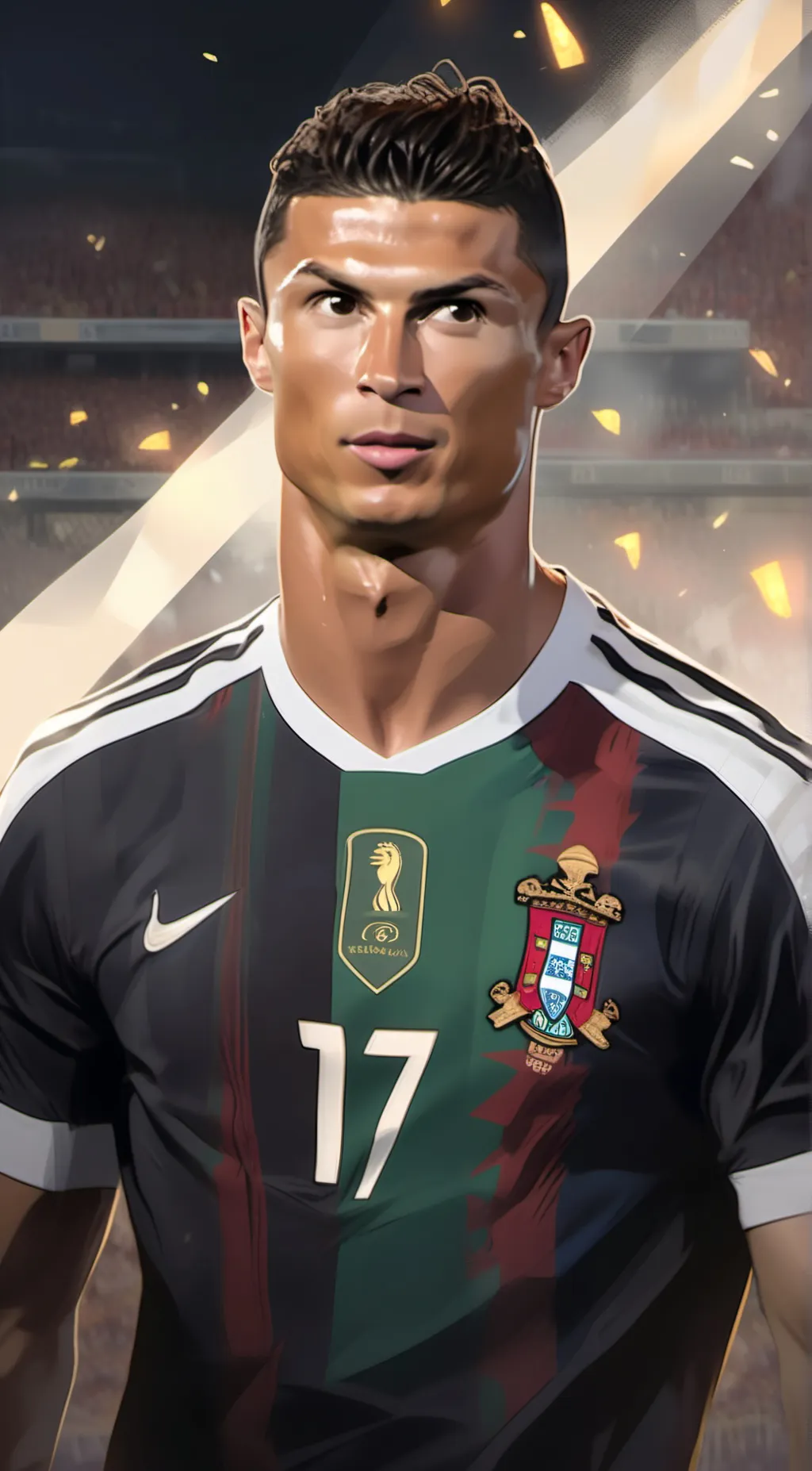 ai character: Ronaldo background