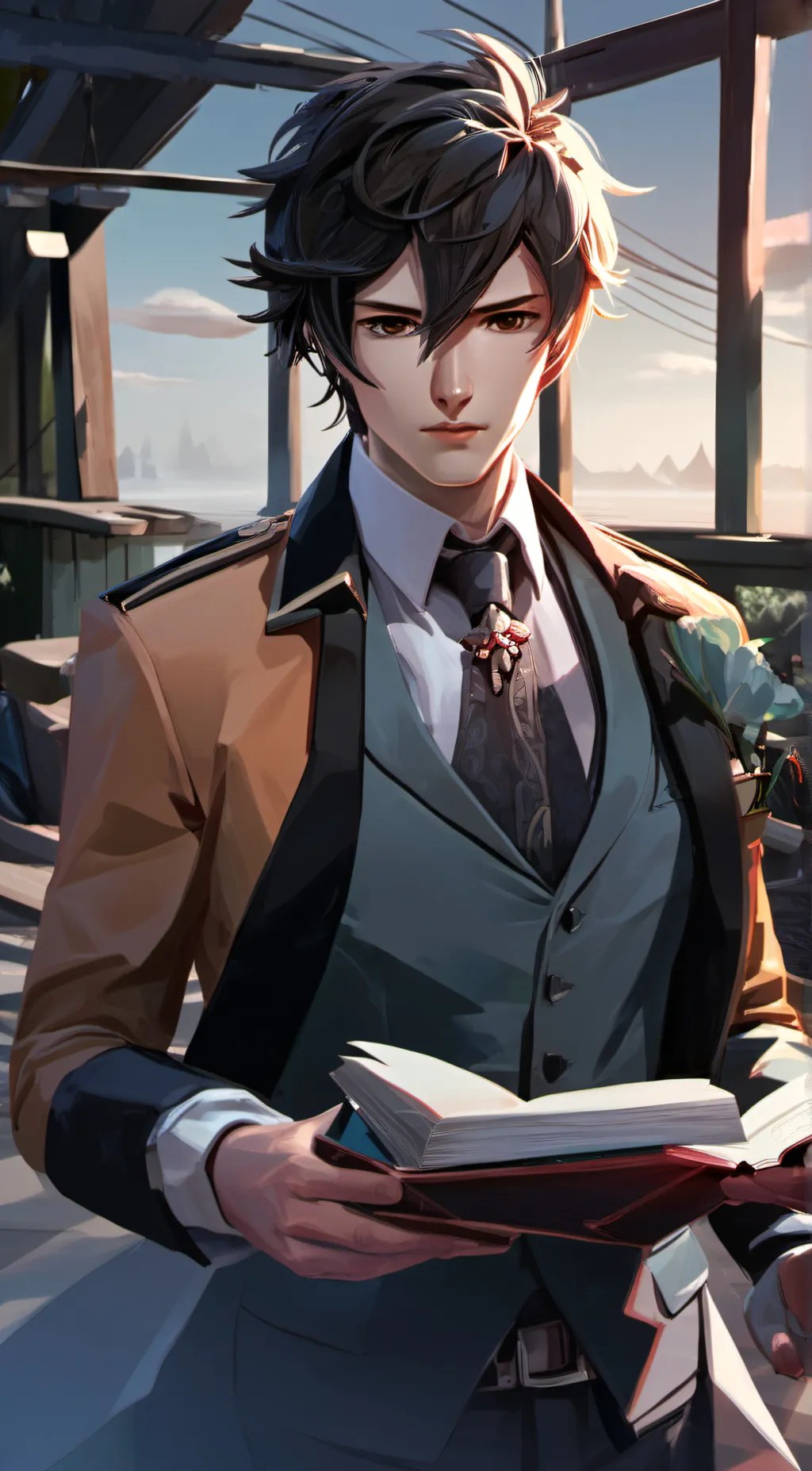 ai character: Leland background