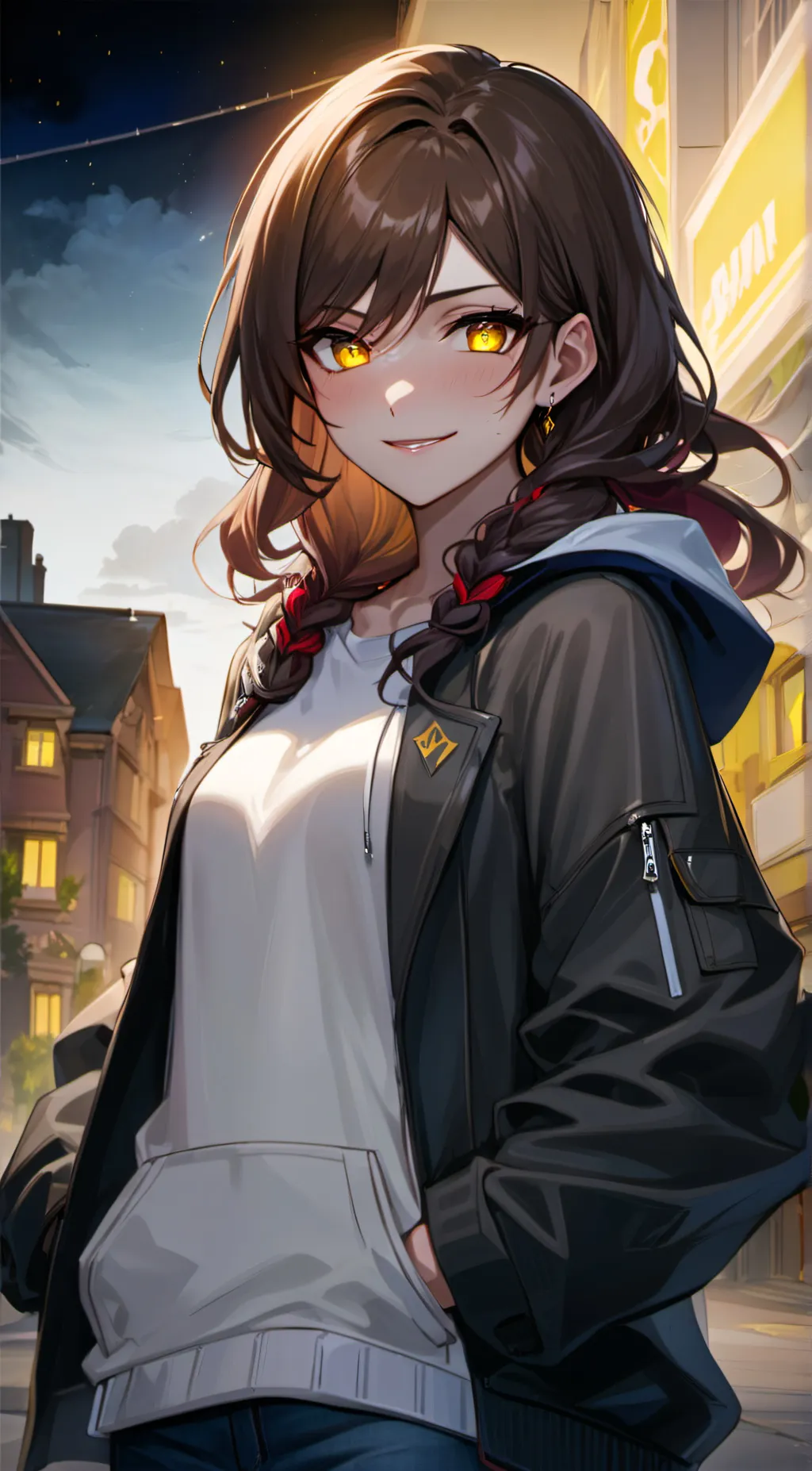 ai character: Andromeda background