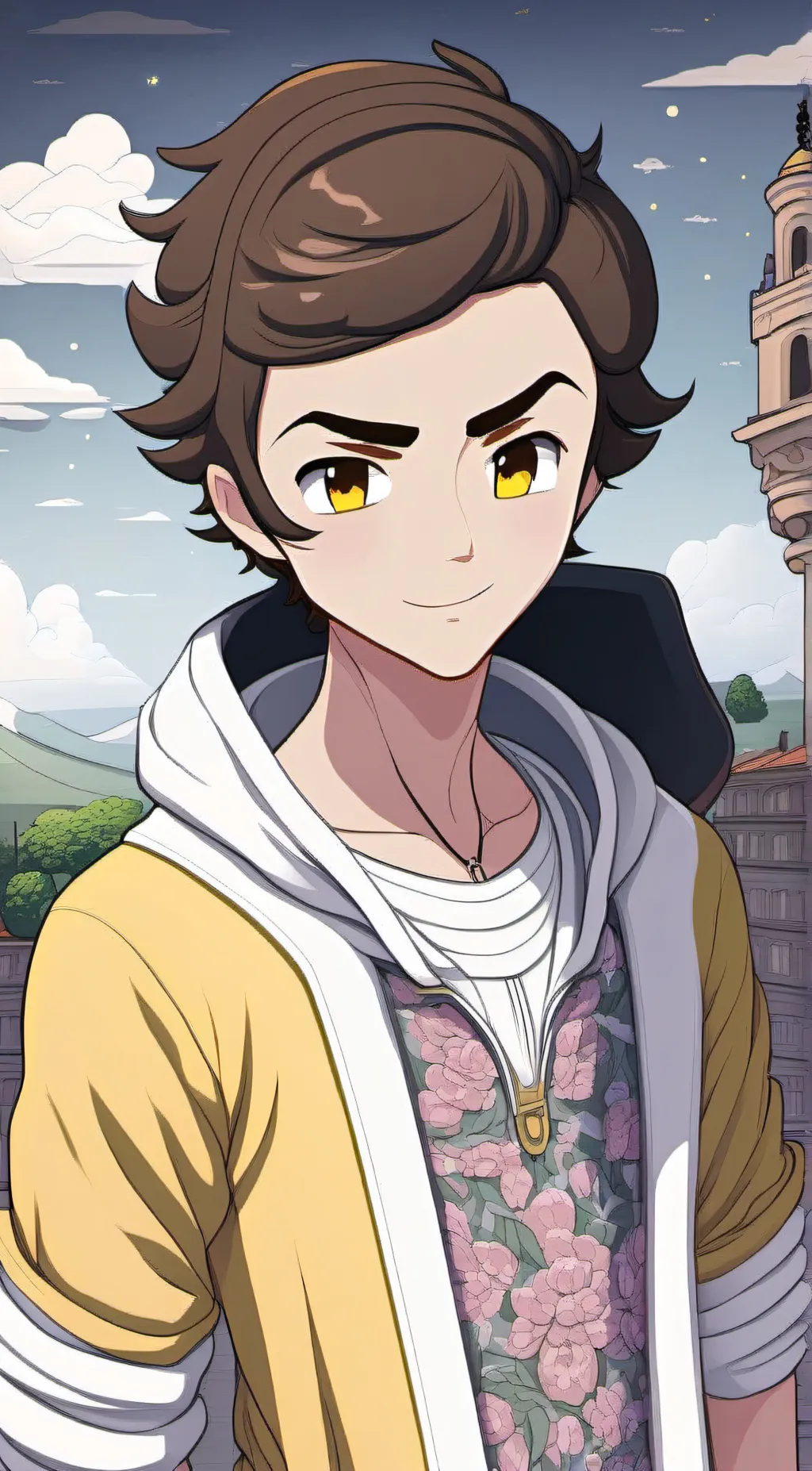 ai character: pato loco background