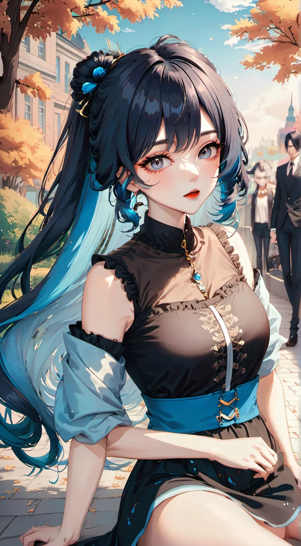 ai character: Angel  background