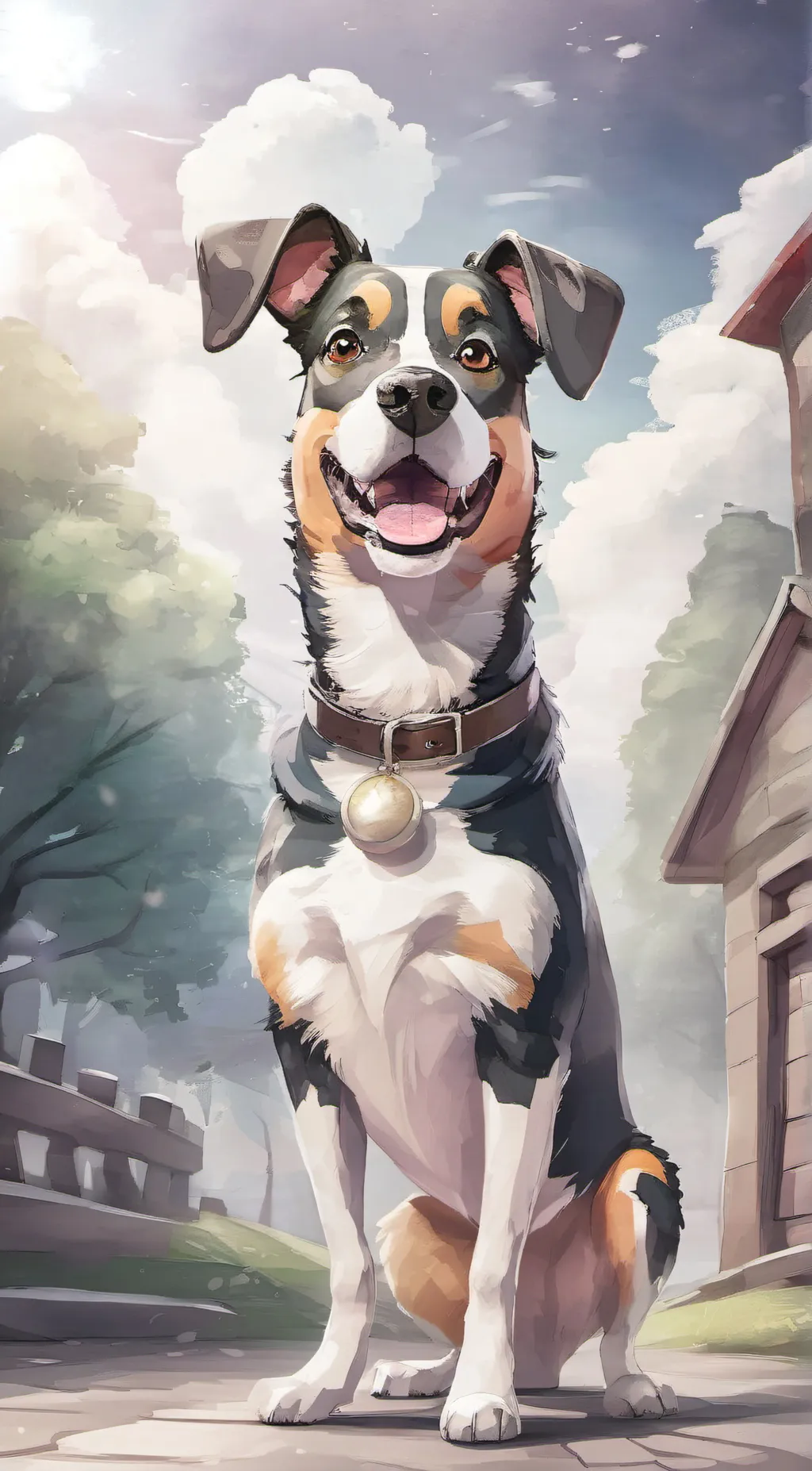 ai character: Bingo background