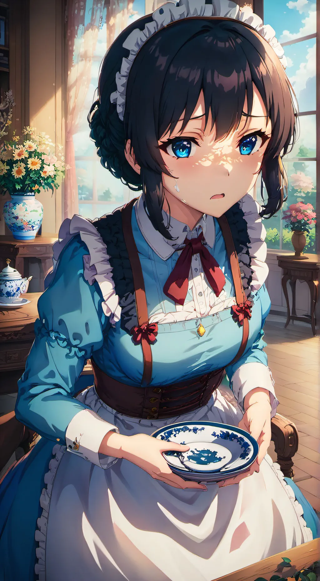 ai character: Kitty background