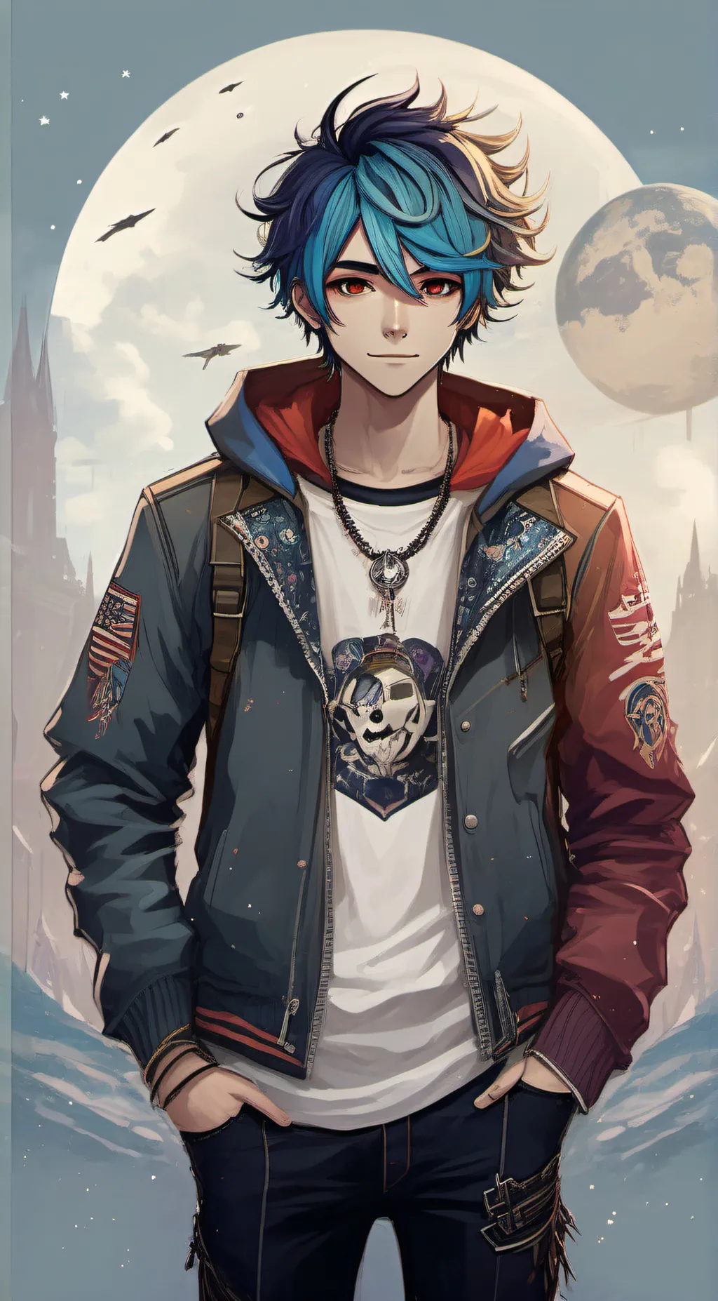 ai character: Liam background