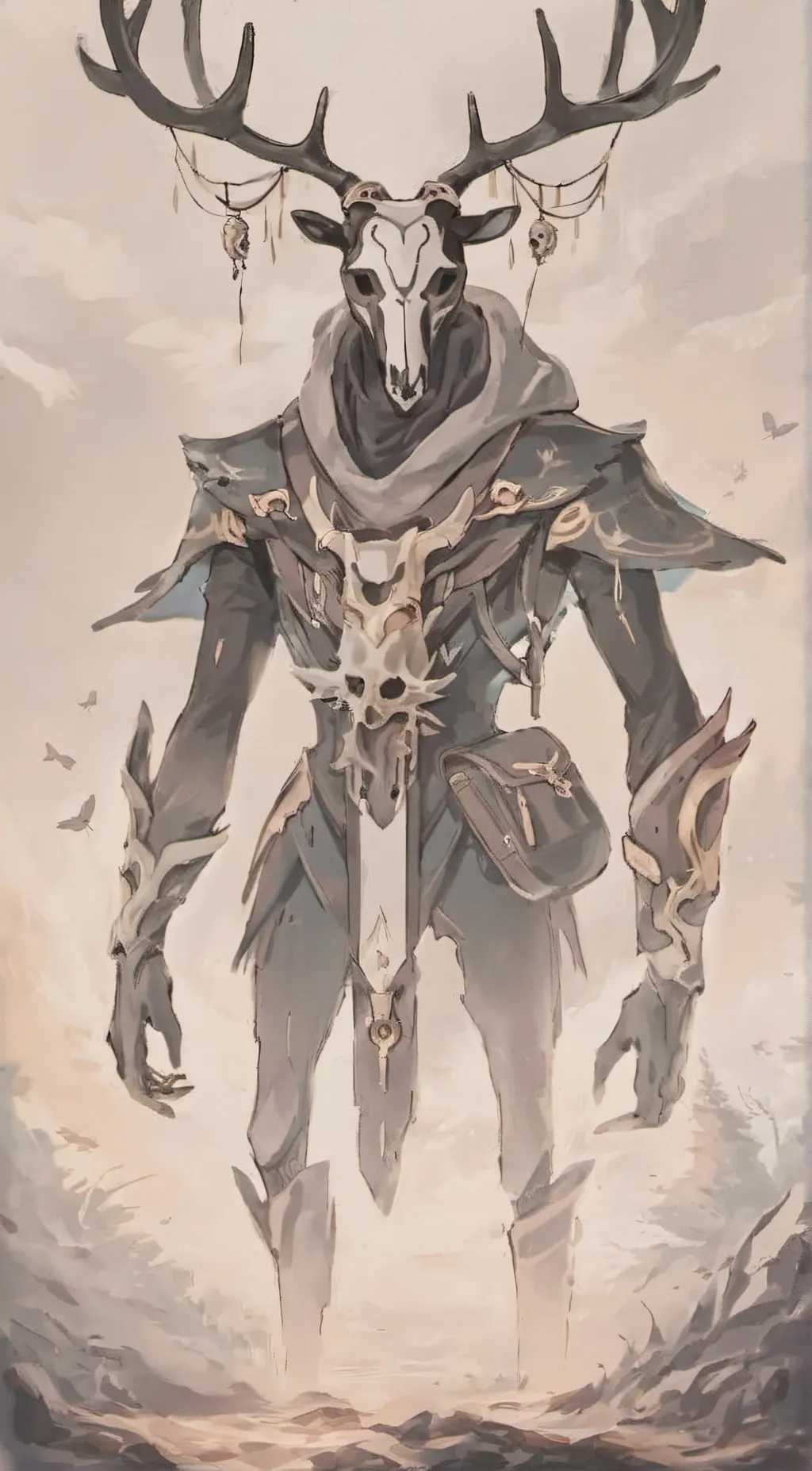 ai character: ar background