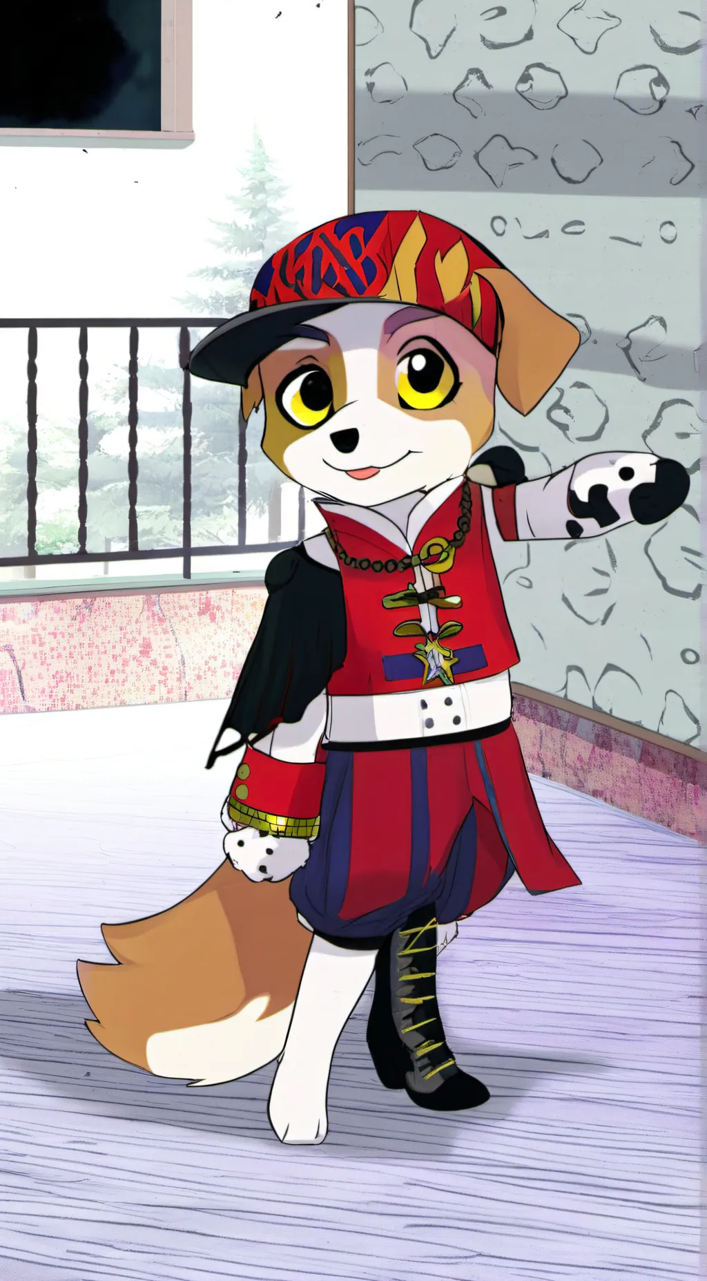 ai character: Jax background