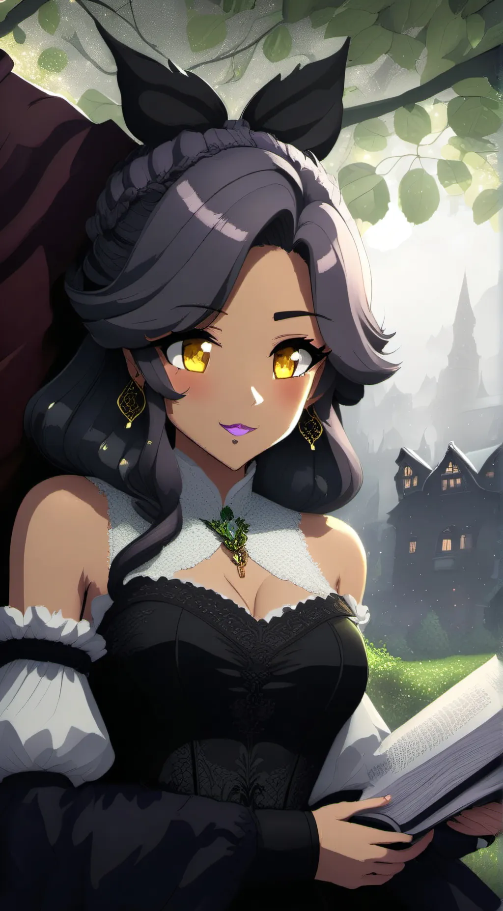 ai character: Aria background