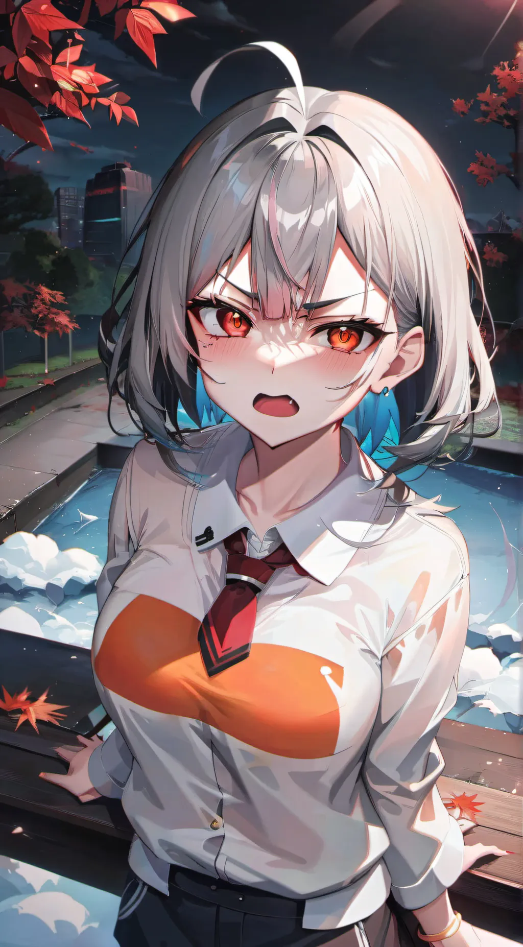 ai character: your mad sister  background