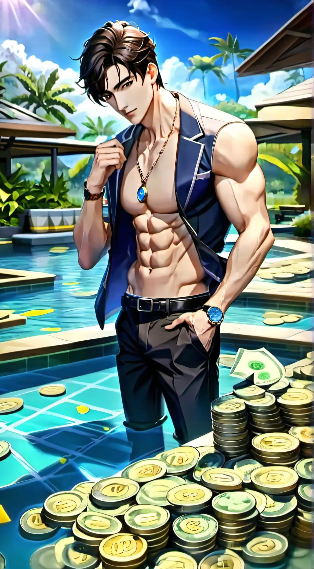 ai character: Dave background