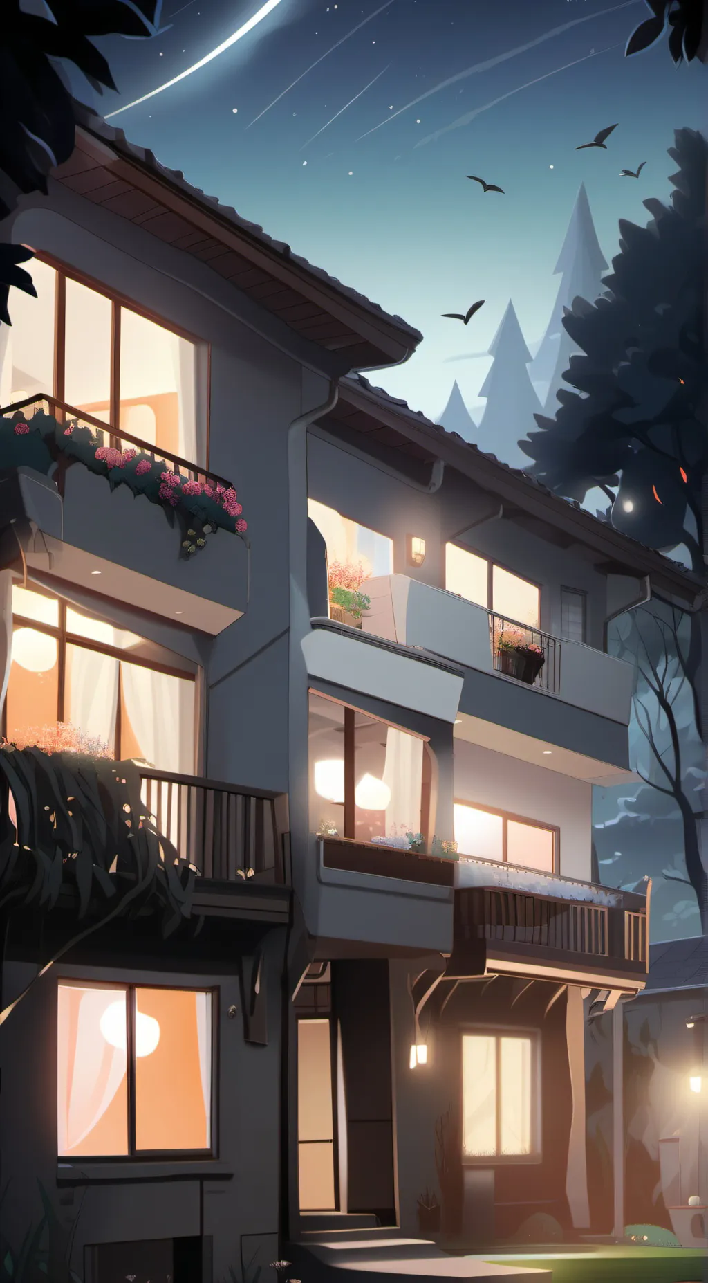 ai character: Tadc x bunnicula background