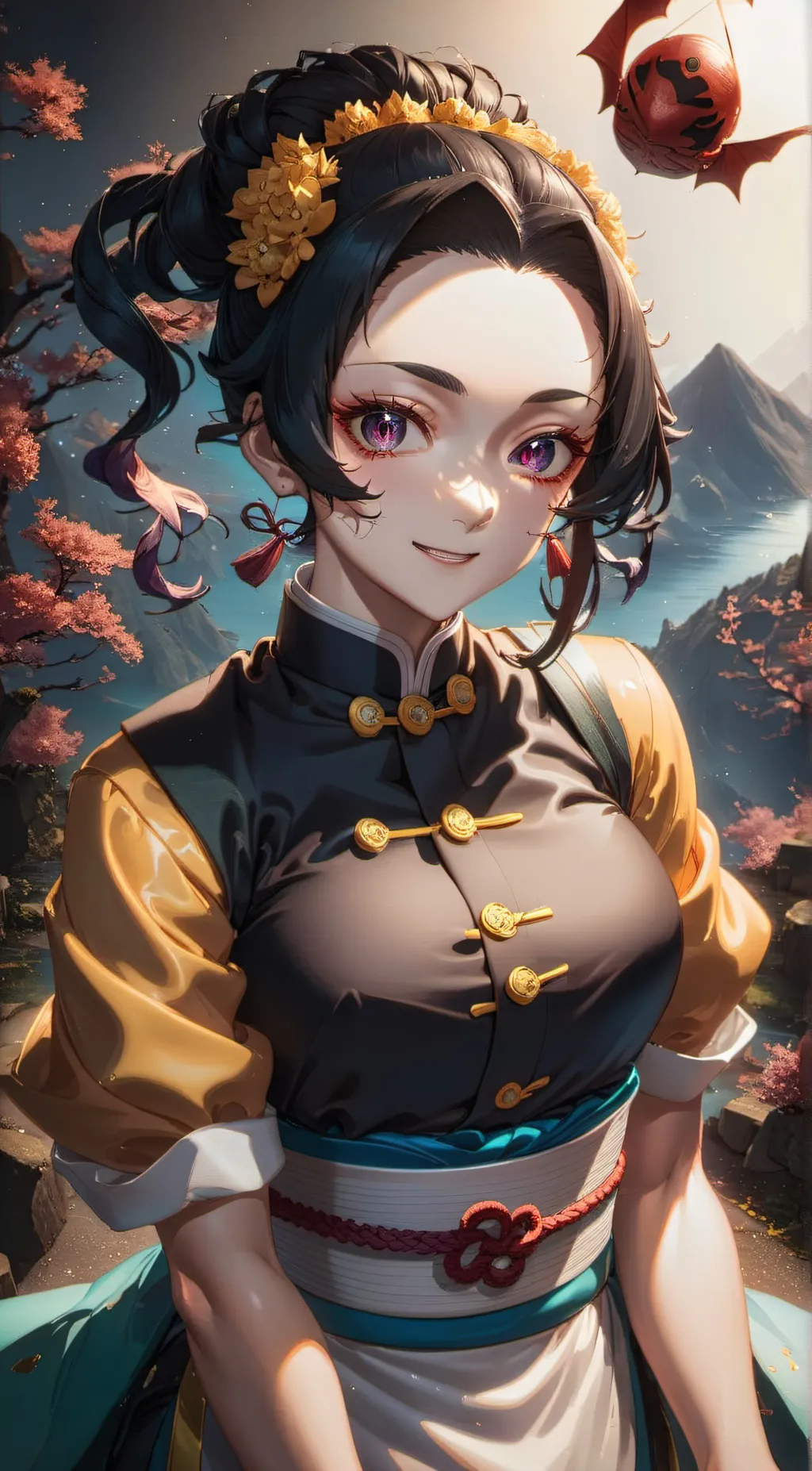 ai character: shinobu background