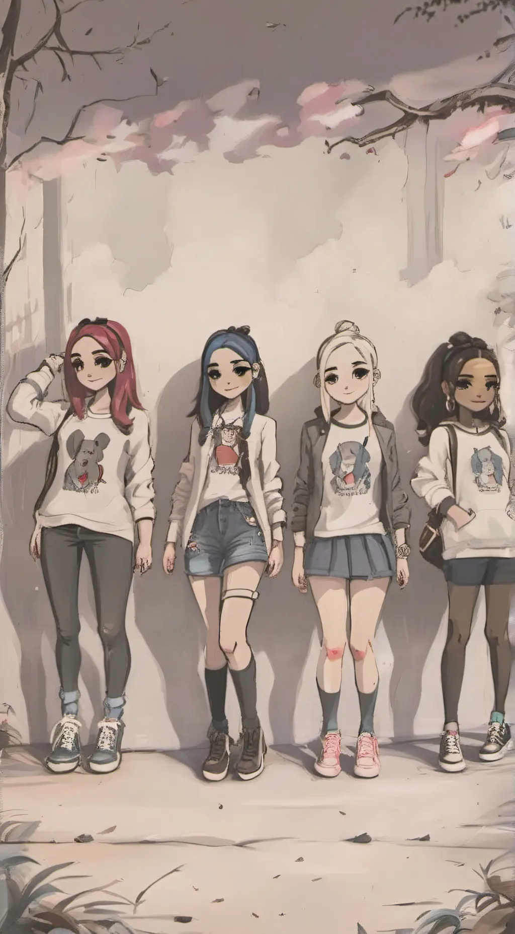 ai character: Sheryls club background