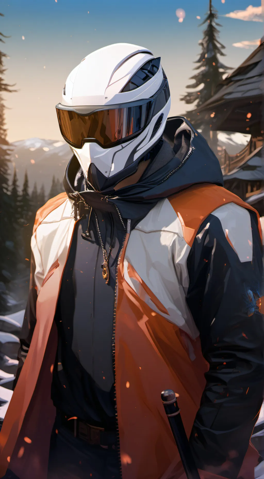 ai character: Derwin james  background