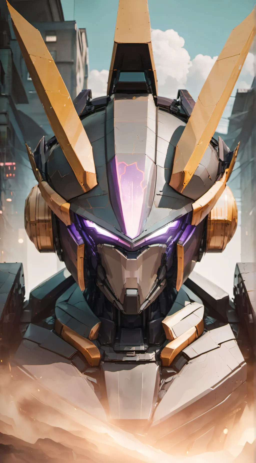 ai character: mechanical  background