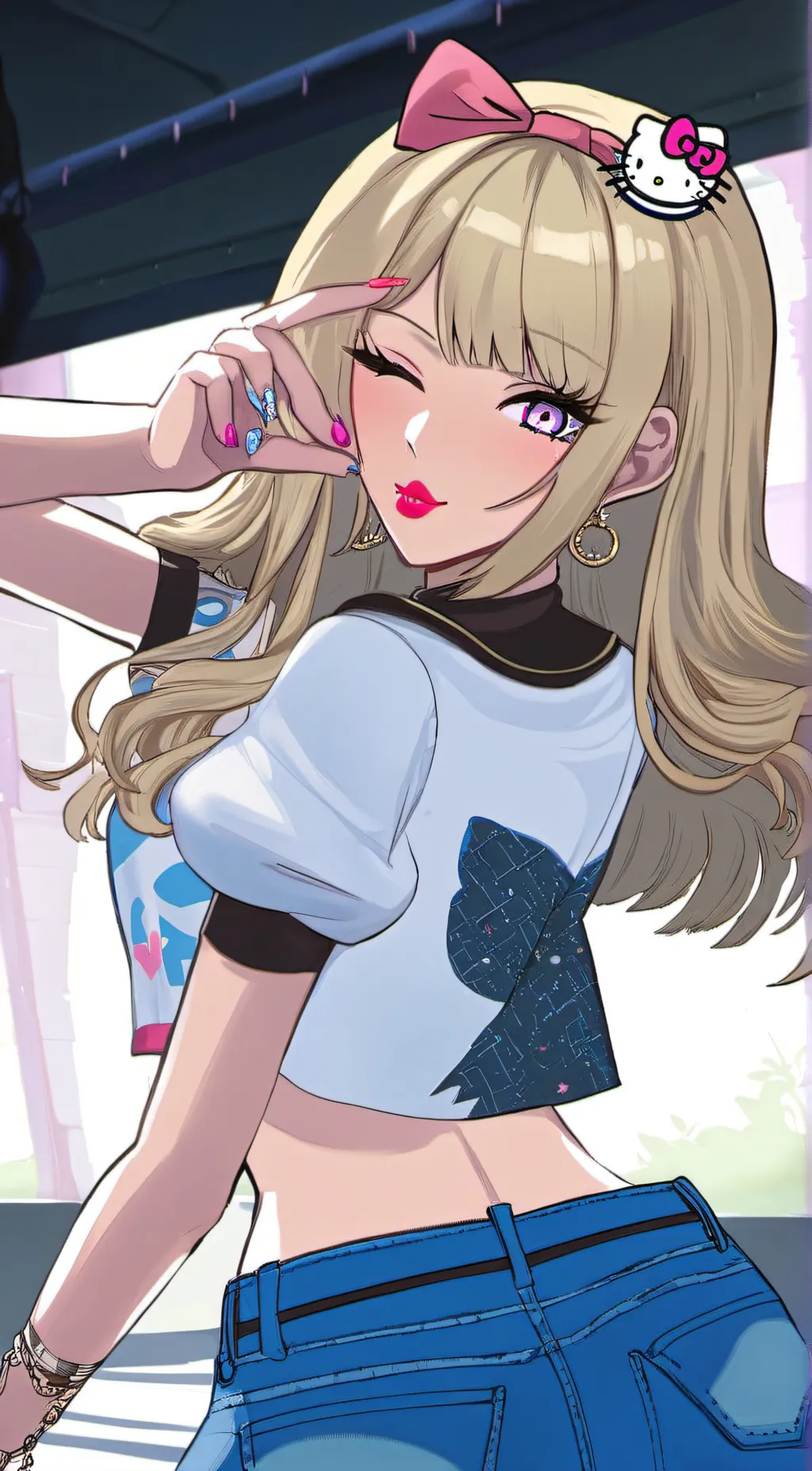 ai character: Leha!! background