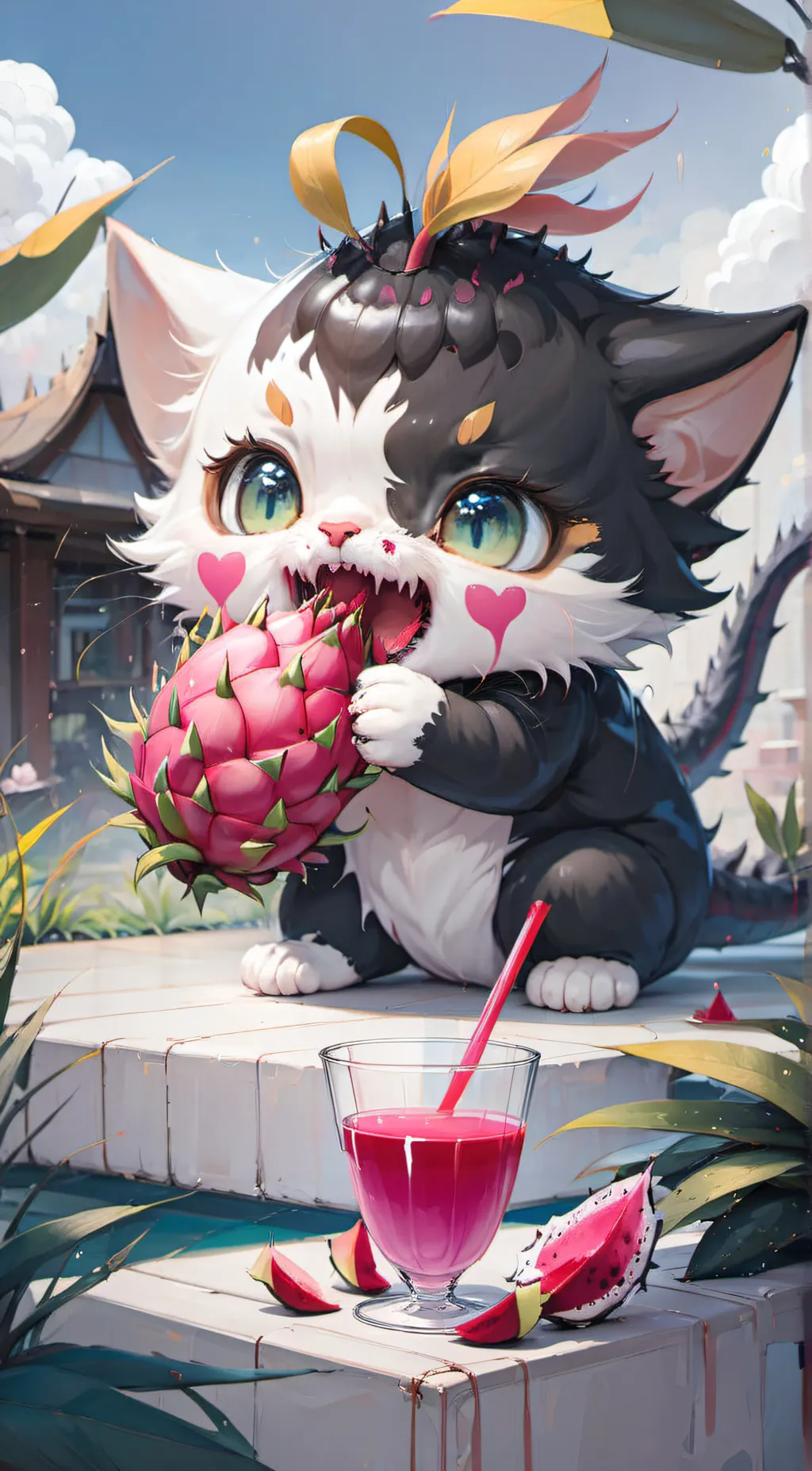 ai character: Mimo background