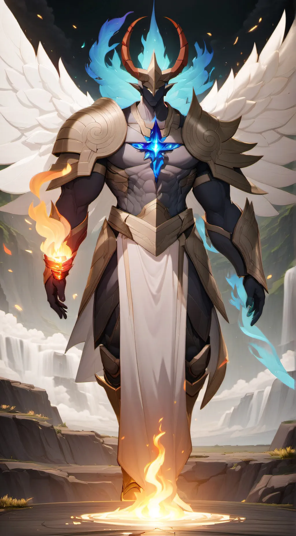 ai character: is a god of inform background