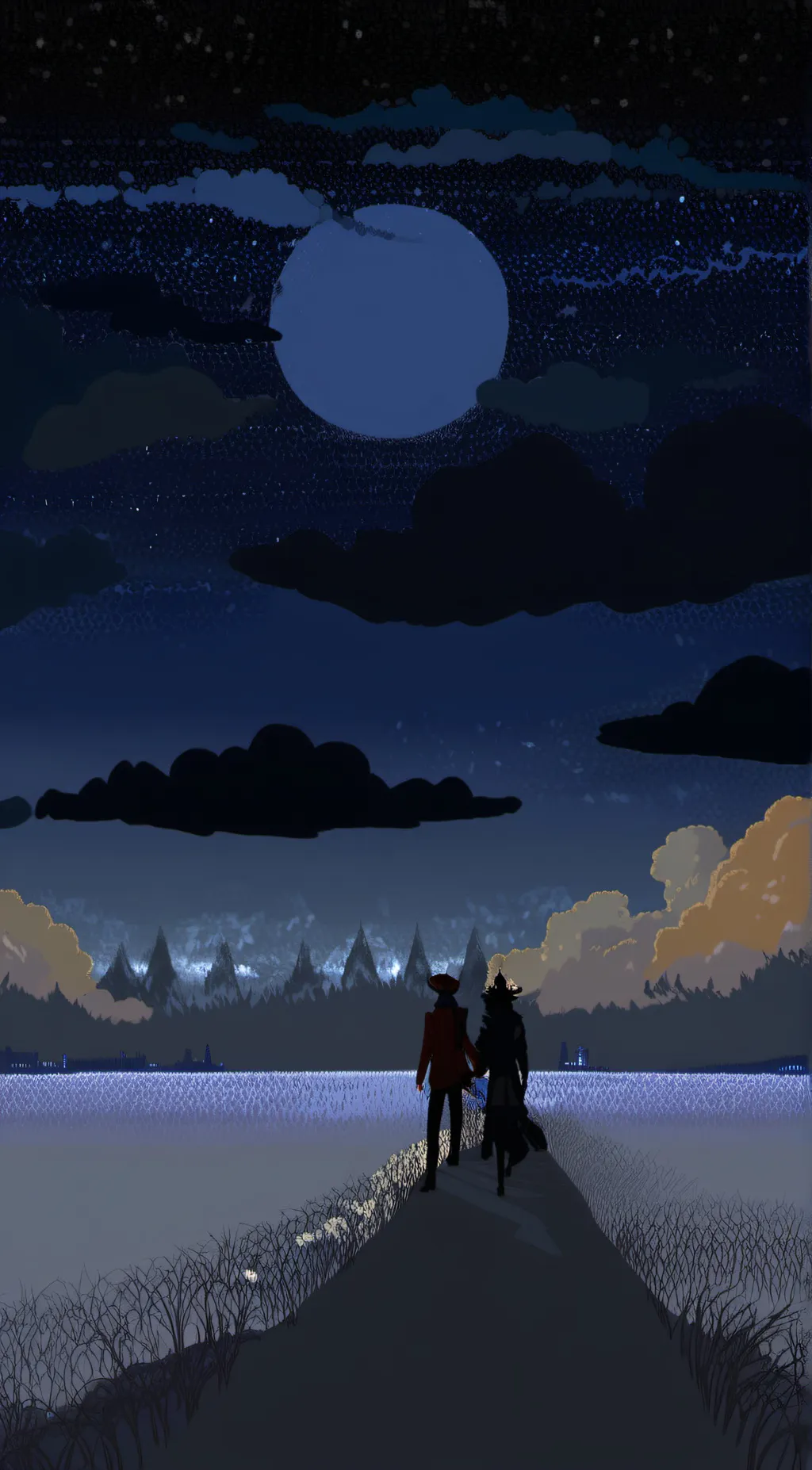 ai character: Kirishima  background