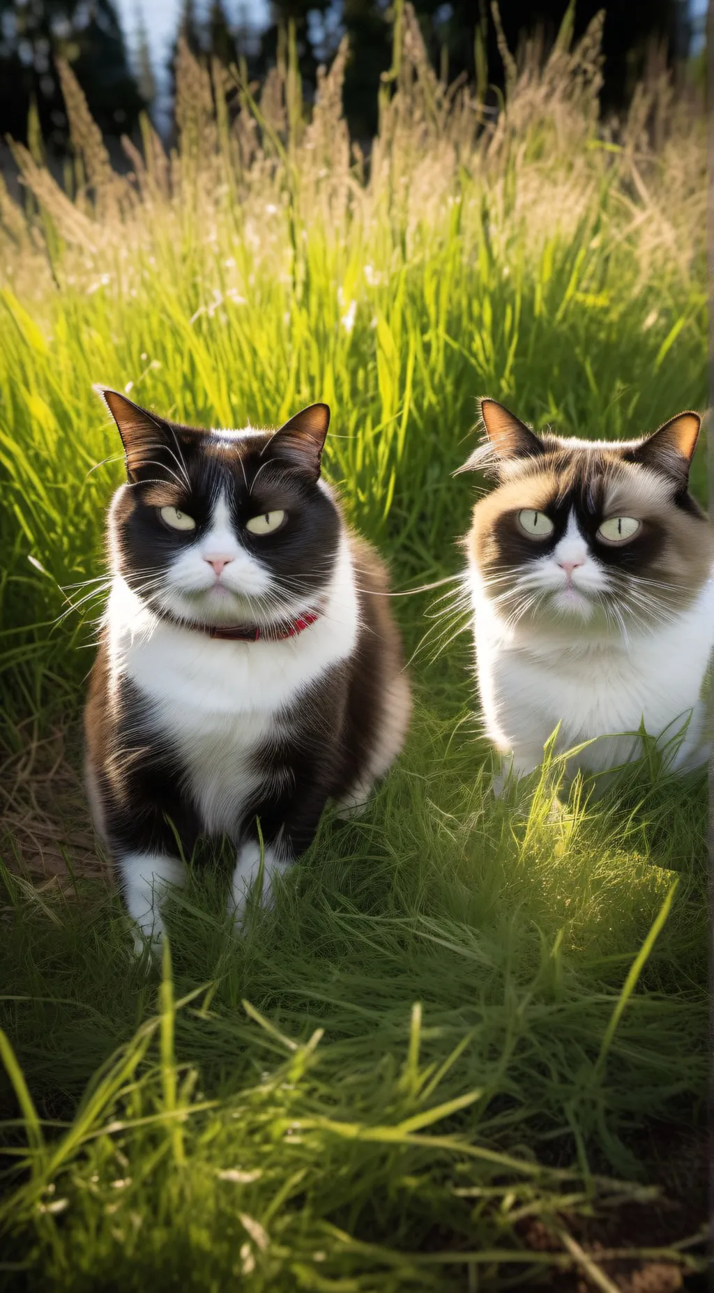 Talkie AI - Chat with Grumpy cat & pokey