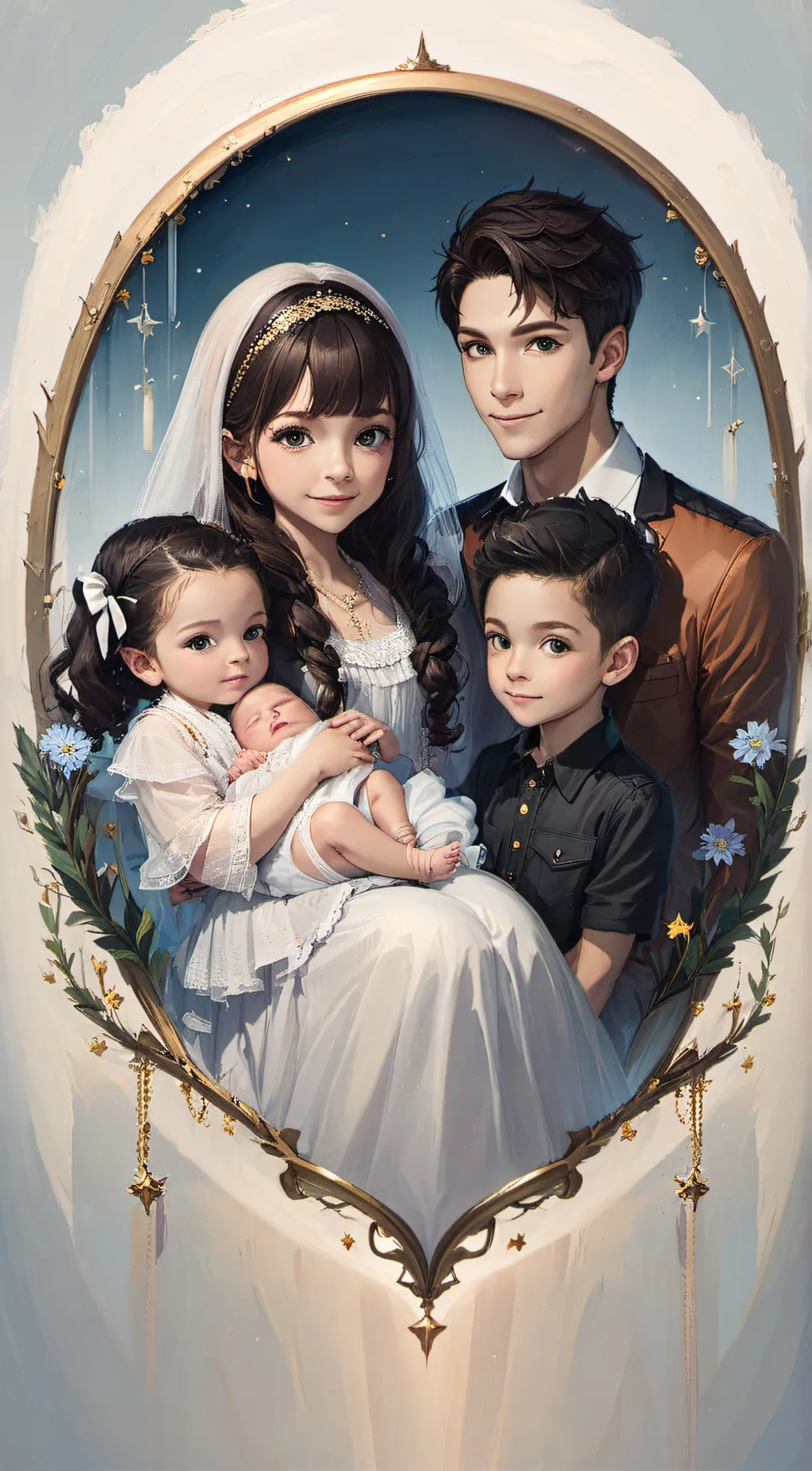 ai character: FAMILY background