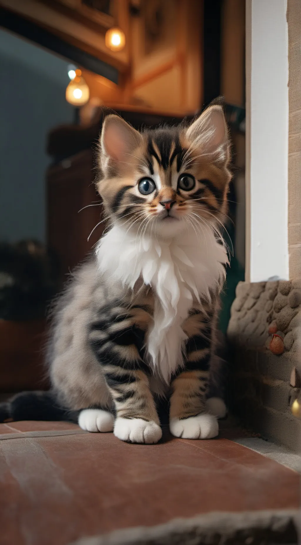 ai character: cat background