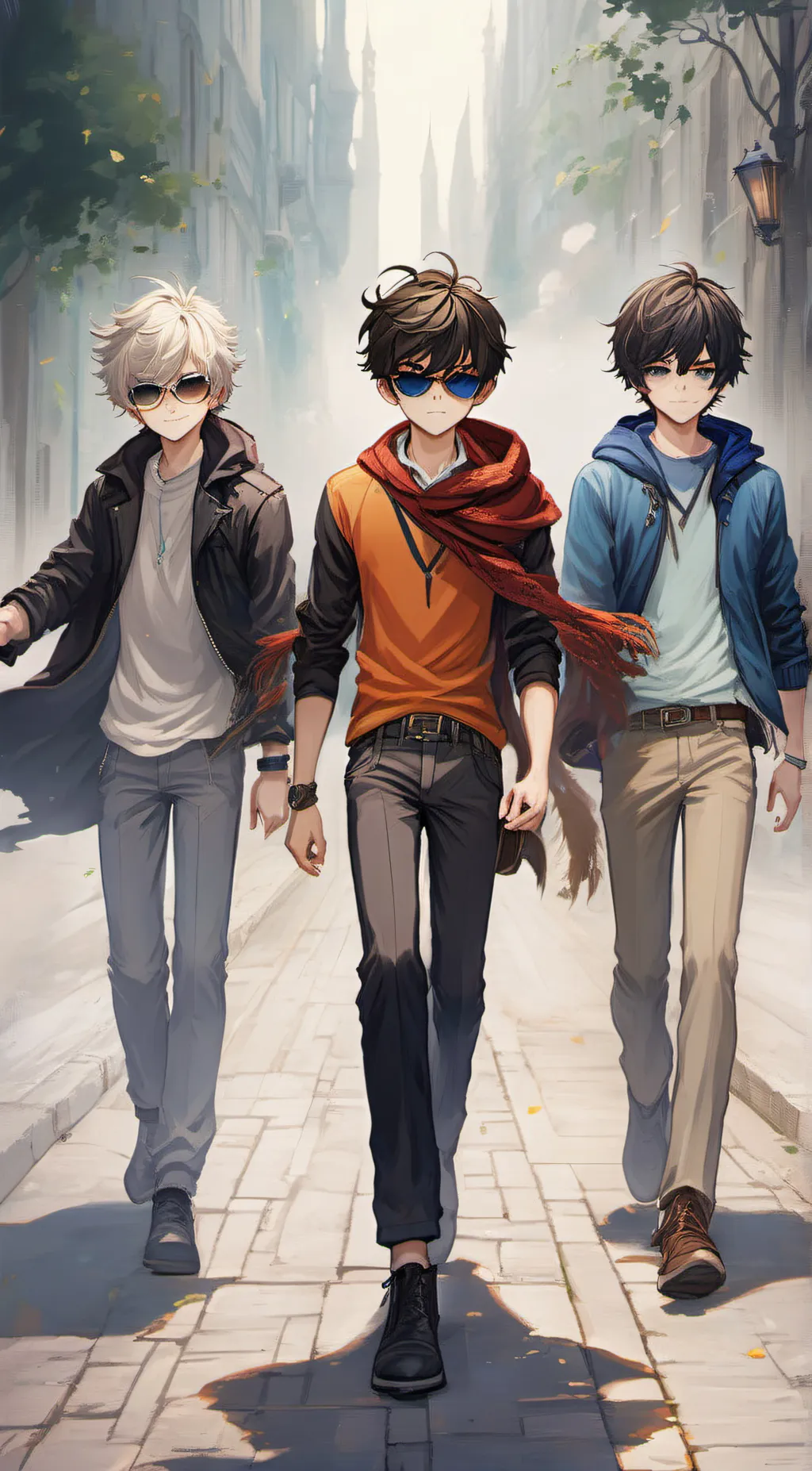 ai character: Jamie,Jason,Jeremy background