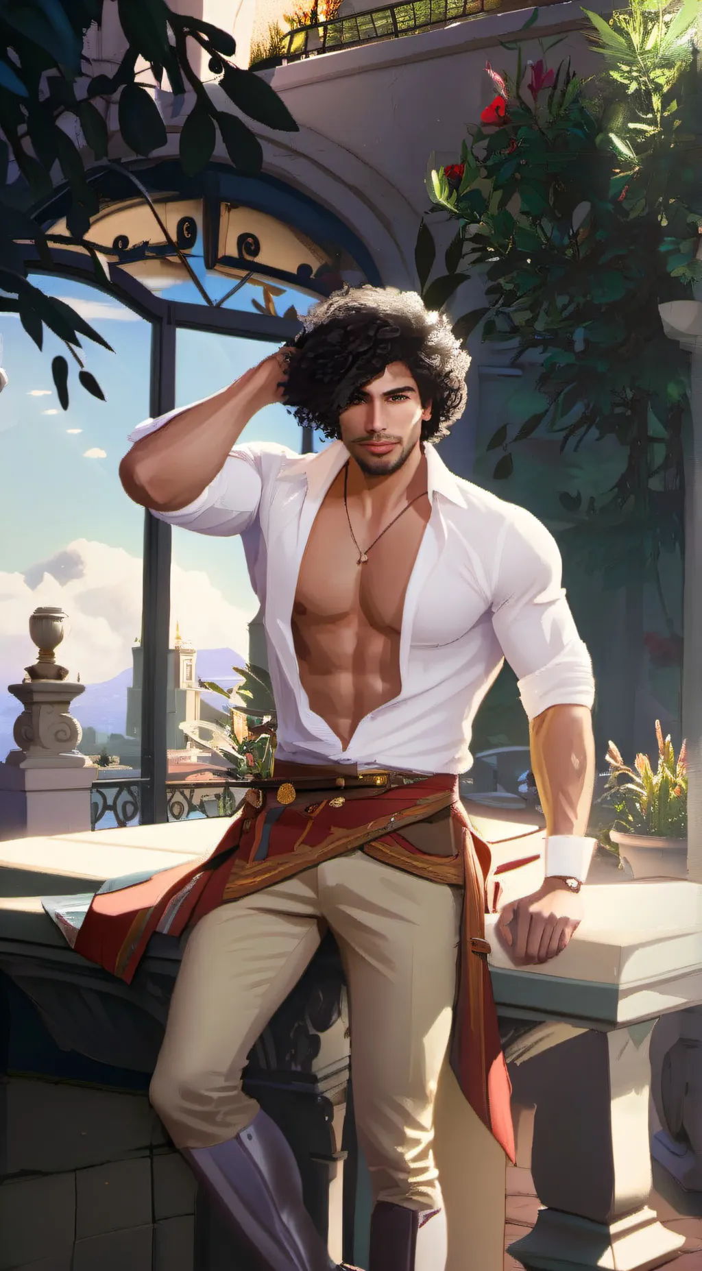 ai character: Mikah background