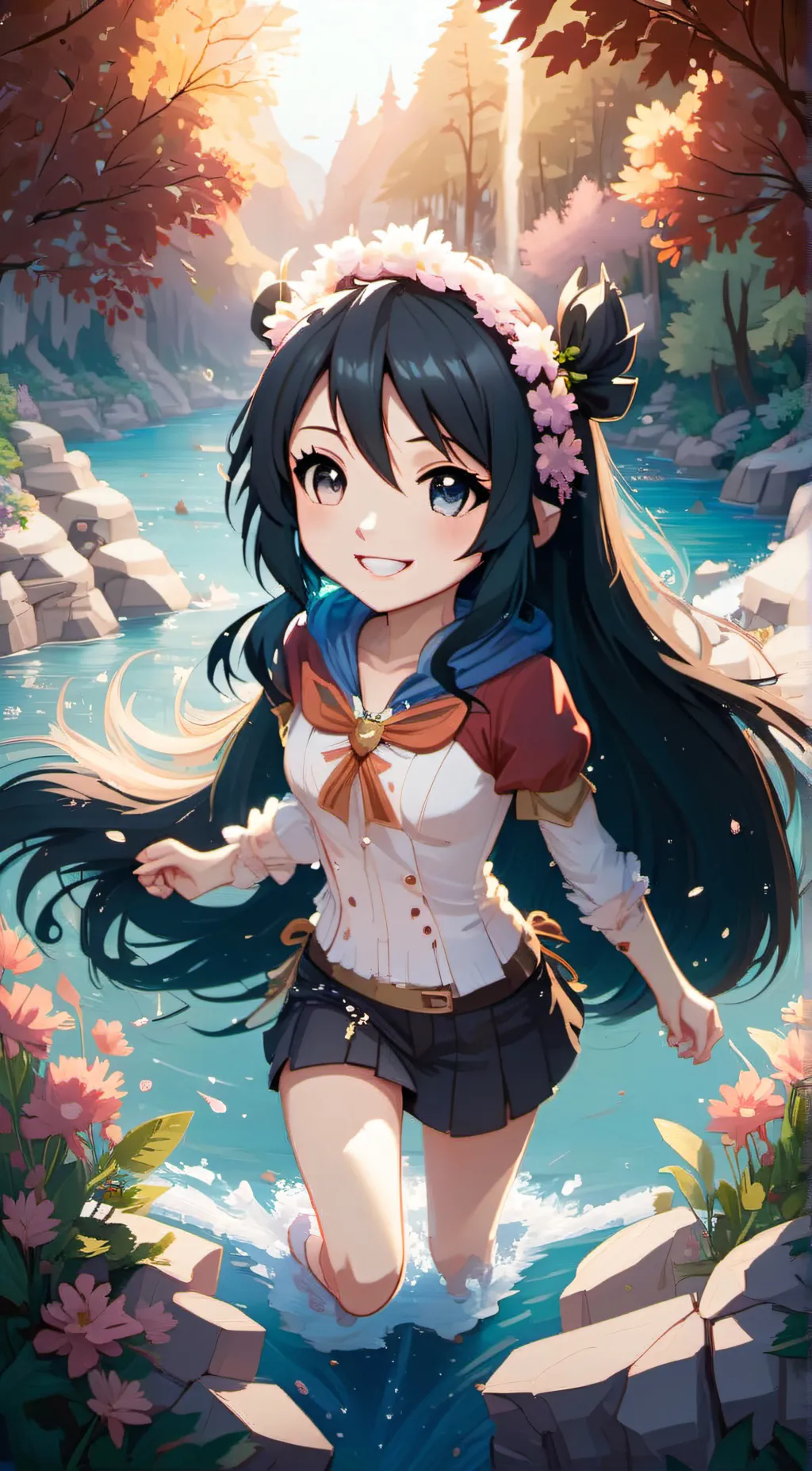 ai character: Pierce background