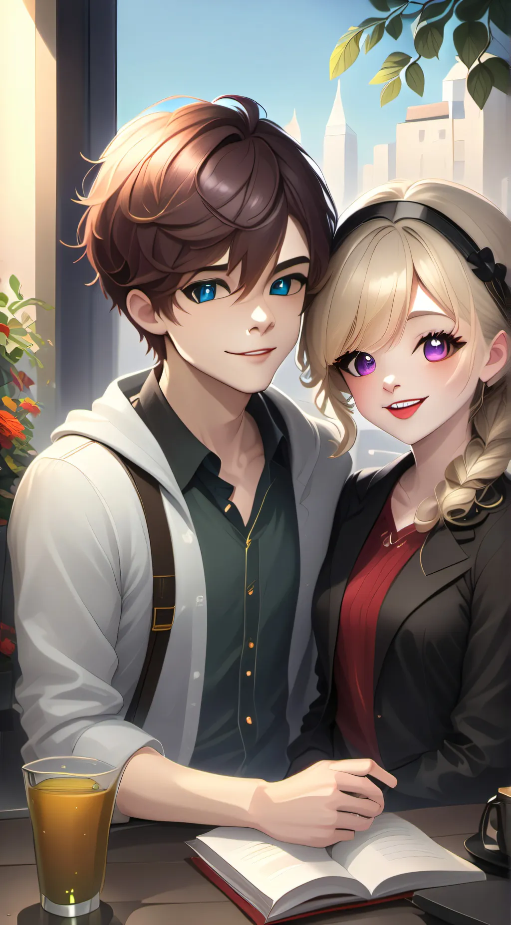 ai character: oliver background